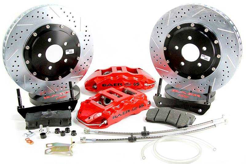 Baer 14 Extreme Front Big Brake Kit for Dodge Viper 2003-2010 | High Performance Braking System | Perfect for Track Racing & Street Driving