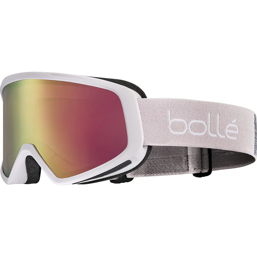 Bolle Bedrock Plus Snow Goggles - Anti-Fog, UV Protection for Skiing & Snowboarding - Perfect for Winter Sports & Outdoor Adventures
