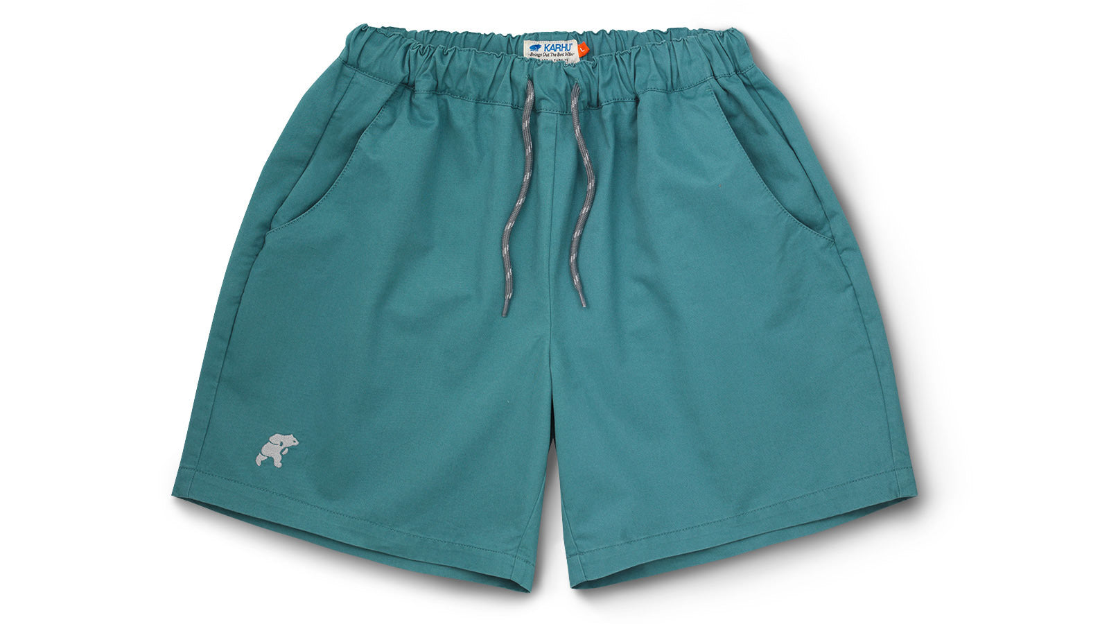 TRAMPAS SHORTS for Women - Brittany Blue & Foggy Dew Colors | Comfortable Casual Shorts for Summer, Beach, and Outdoor Activities
