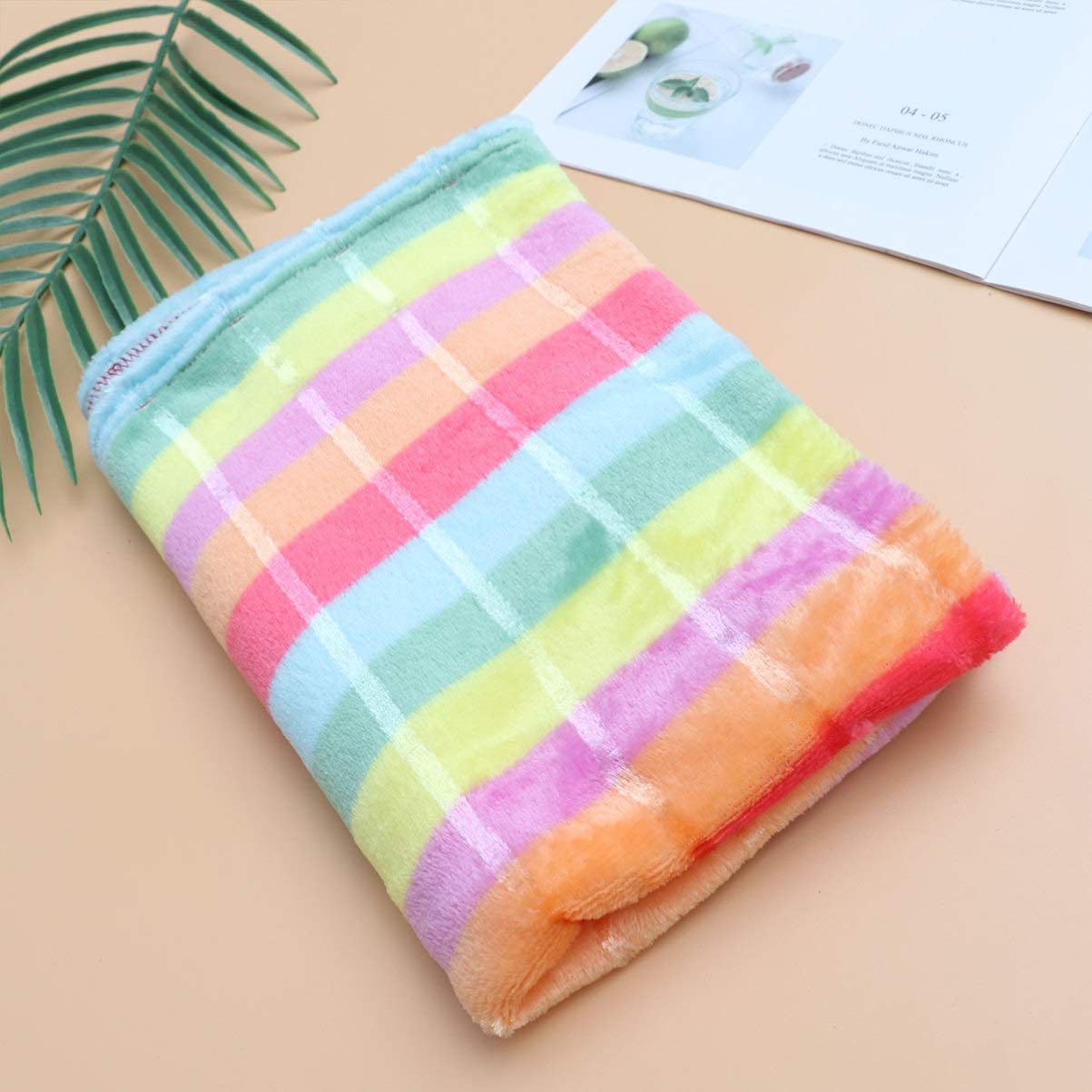 POPETPOP Electric Heated Pet Blanket for Dogs & Cats - Cozy Winter Warming Blanket with Auto Shut-Off - Perfect for Cold Nights, Beds, Couches & Pet Carriers