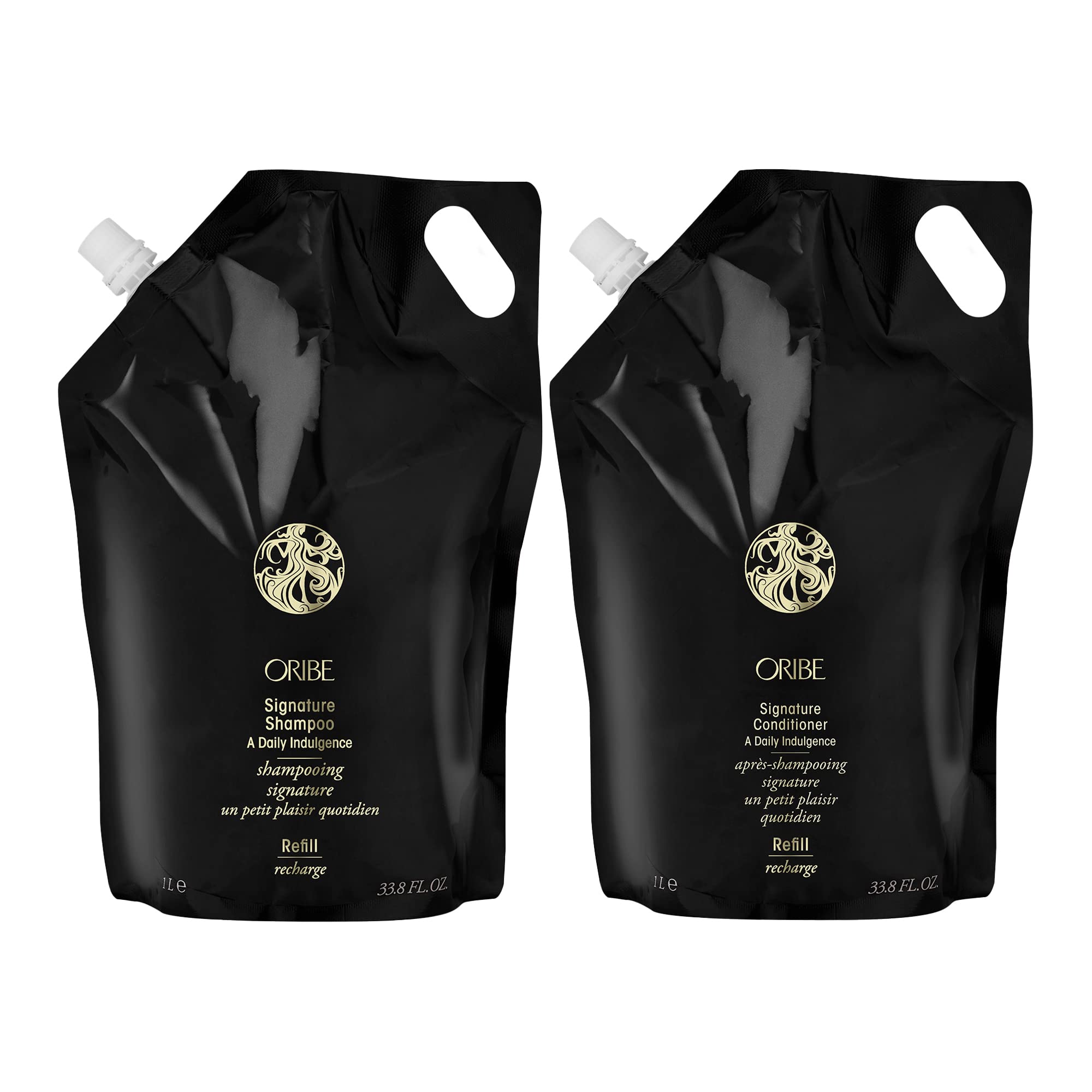 Oribe Signature Shampoo & Conditioner Set - Luxury Hair Care Duo for Shine & Repair | Perfect for Daily Use, Salon-Quality Results at Home