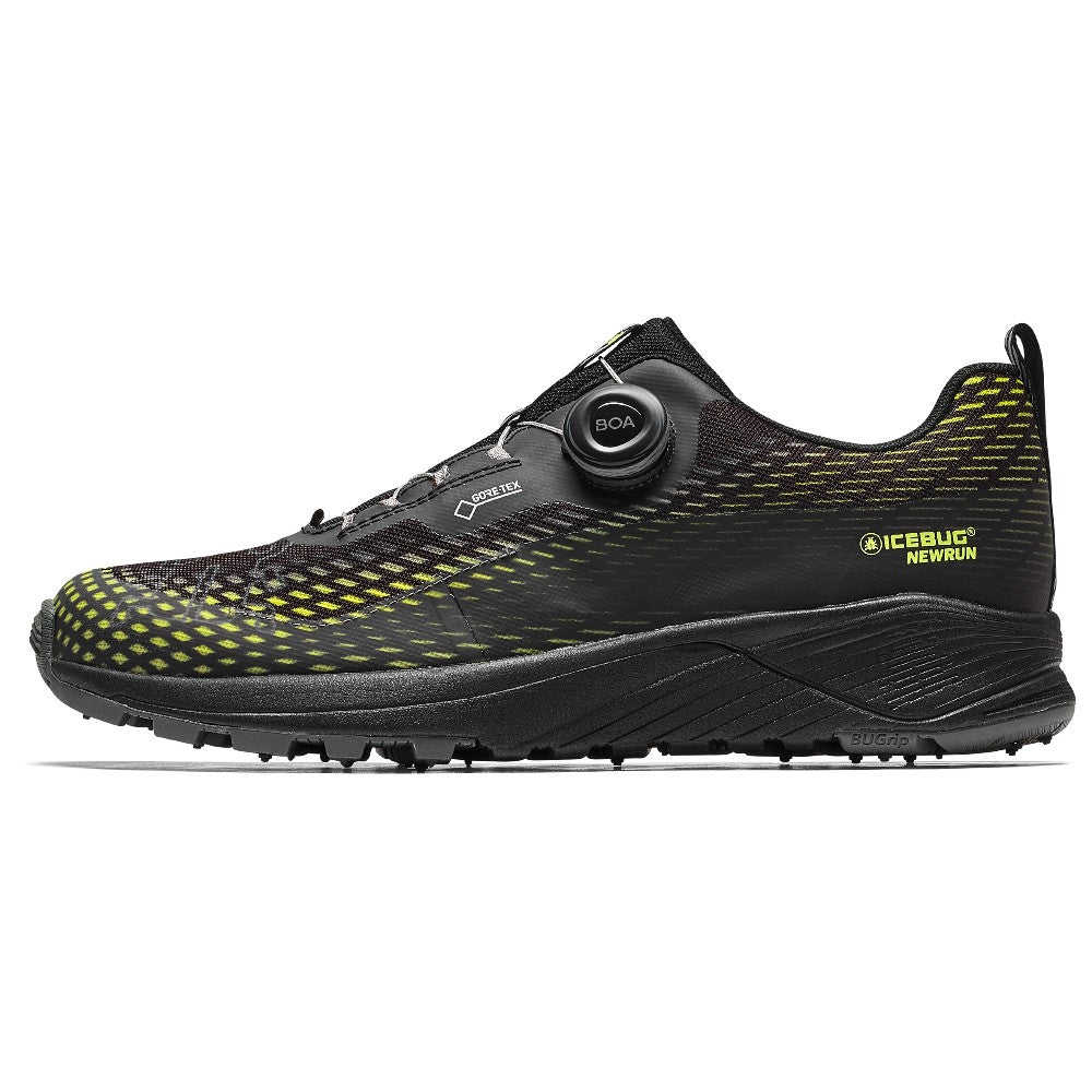 Icebug NewRun BUGrip GTX Men's Waterproof Trail Running Shoes - Lightweight & Durable for Hiking, Jogging & Outdoor Adventures