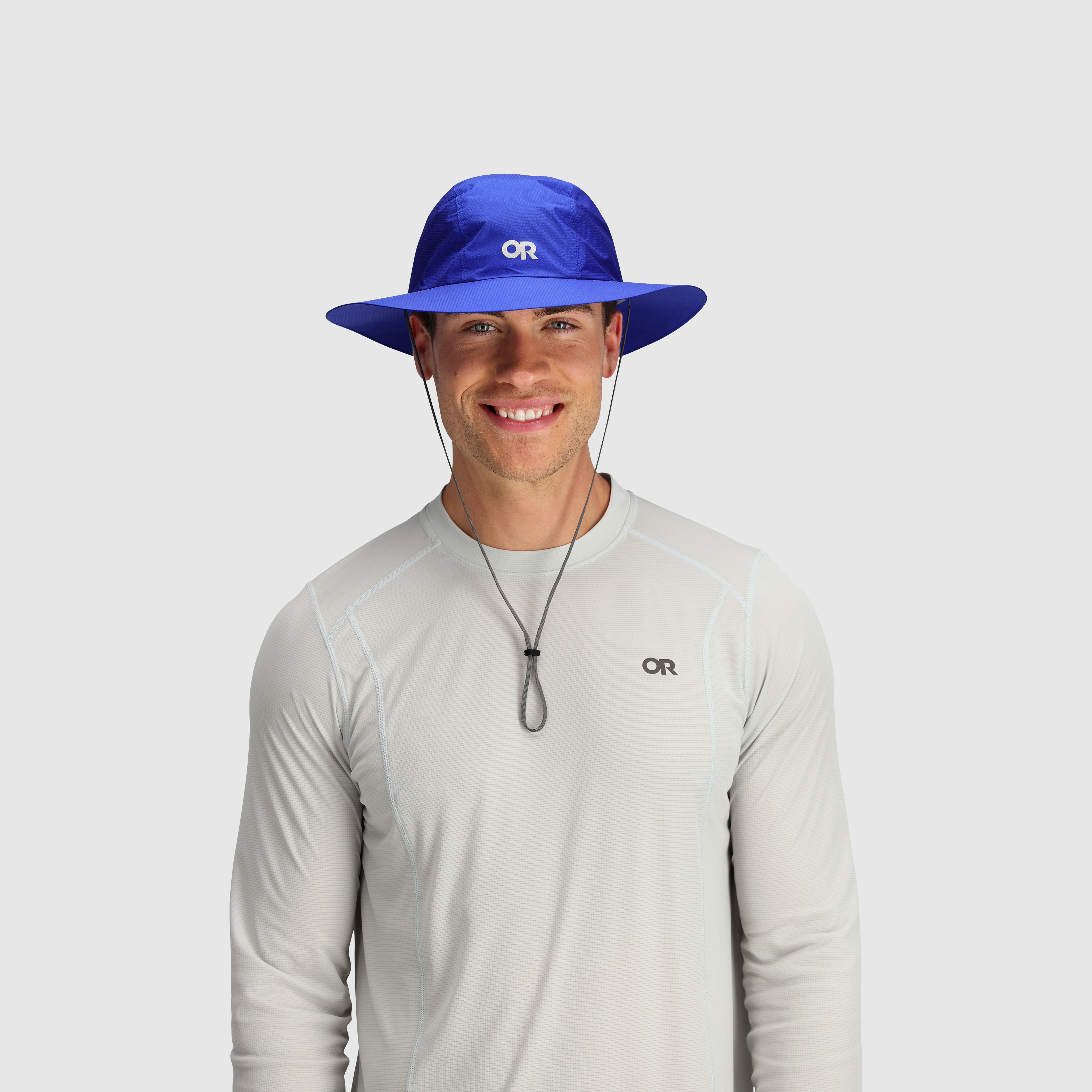 Helium Rain Full Brim Hat - UV Protection Outdoor Sun Hat for Hiking, Gardening & Beach - Lightweight Waterproof Wide Brim Hat for Men & Women