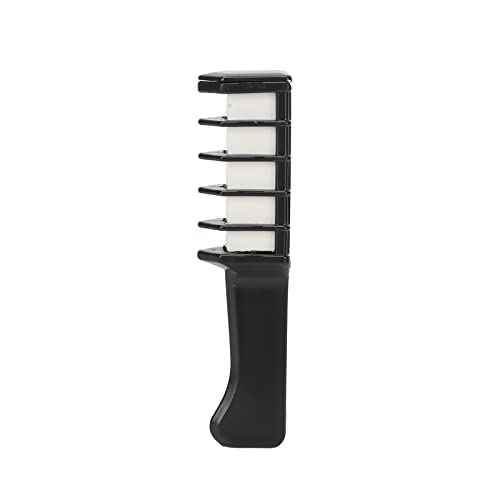ANGGREK Professional Hair Chalk Comb - Portable Temporary Hair Color Dye for Quick Washable Hair Styling - Perfect for Parties, Halloween, Cosplay & Family Gatherings (White)