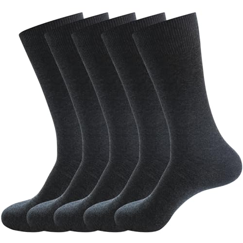 5 Pairs (Dark Grey)