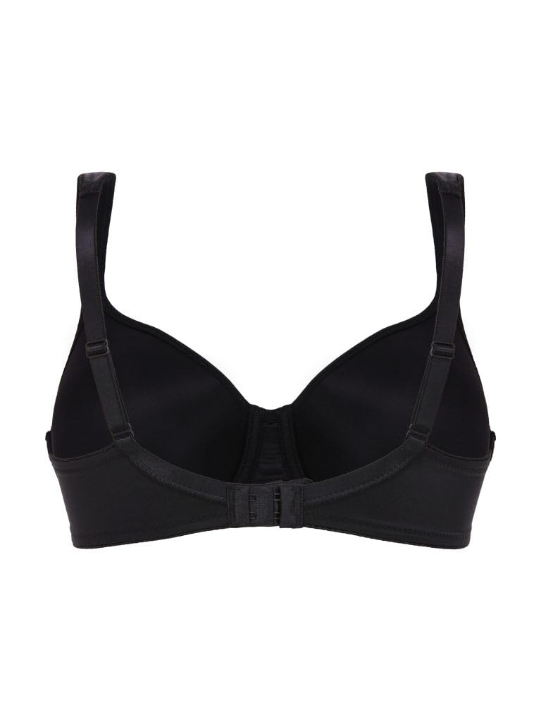 Women's 80622 Soft Touch Molded Underwire Minimizer Bra - Comfortable Full Coverage Support for Everyday Wear & Workout