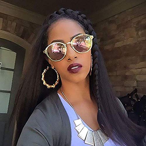 24 Inch Super Long Yaki Straight Human Hair Clip-in Extensions - 140g Kinky Straight Natural Black Hair Wefts for African American Women | Perfect for Daily Wear, Parties & Special Occasions