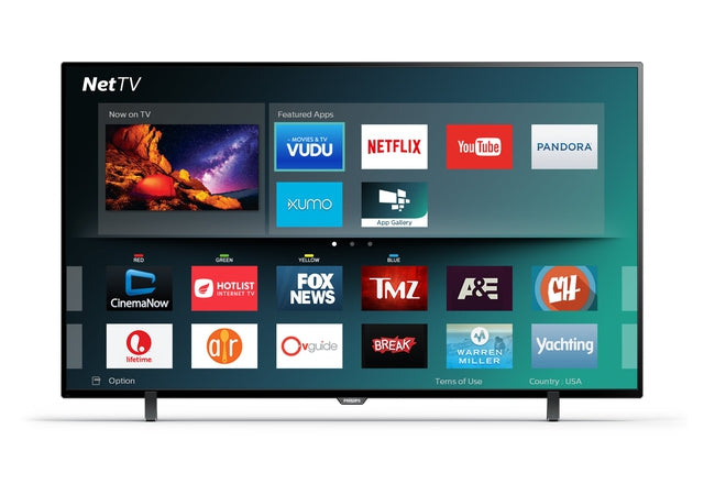 Philips 50 Inch 4K Ultra HD Smart LED TV (50PFL5602/F7) - Perfect for Home Theater, Gaming & Streaming Entertainment