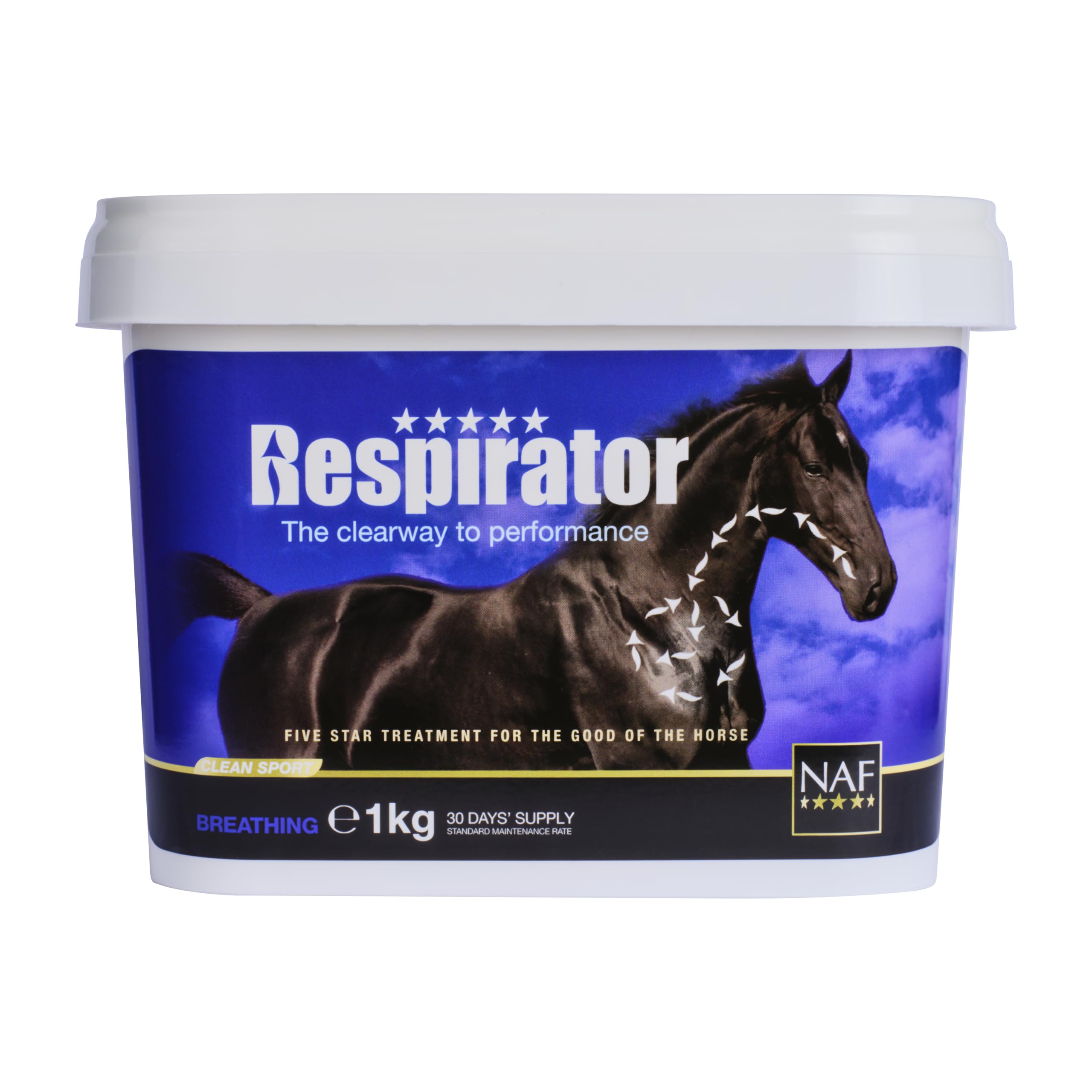 Five Star Respirator Supplement 1kg - Premium Clear Respiratory Support Formula for Adults - Boost Lung Health & Immunity - Ideal for Athletes, Smokers & Allergy Sufferers