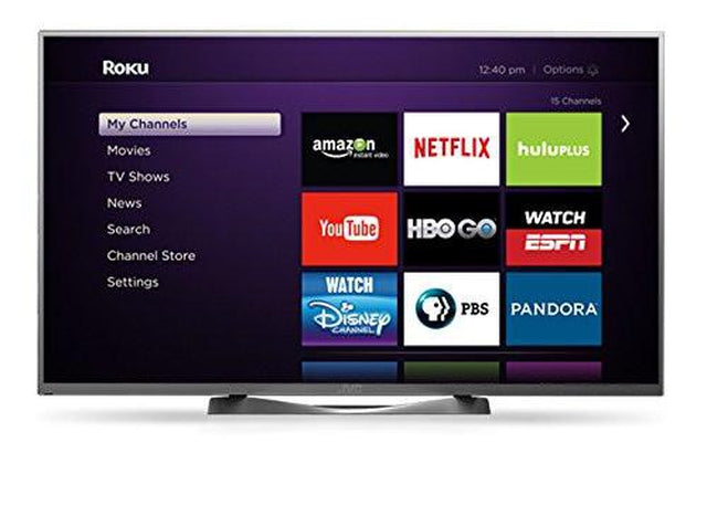 JVC DM65USR 65 Inch 4K Ultra HD Smart LED TV with 120Hz Refresh Rate - Perfect for Home Theater, Gaming & Streaming Entertainment