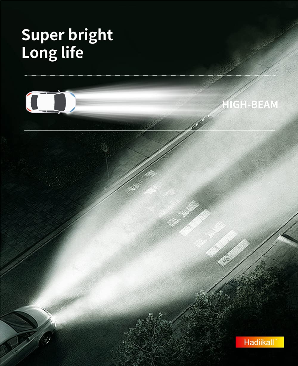 9006 HB4 Halogen Headlight Bulbs - 2 Pack Low Beam & Fog Light Replacement - 12V 51W High Performance Bulbs with 150% Brighter Light - Perfect for Cars, Trucks & SUVs - Ideal for Night Driving & Foggy Conditions