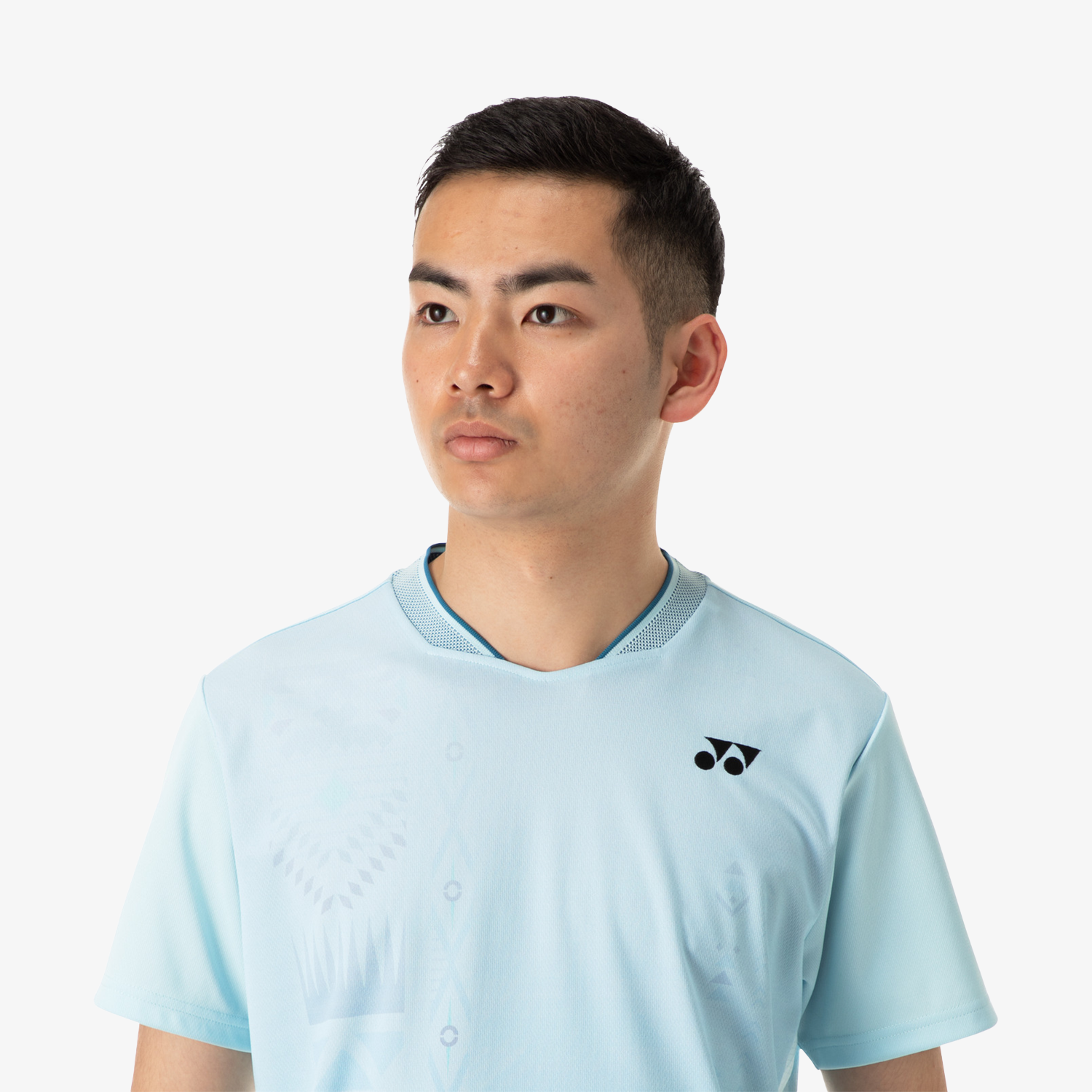 Yonex Unisex Game Shirts 10609 - Aqua Blue Tennis & Badminton Performance Top for Men & Women | Perfect for Court Matches & Training Sessions