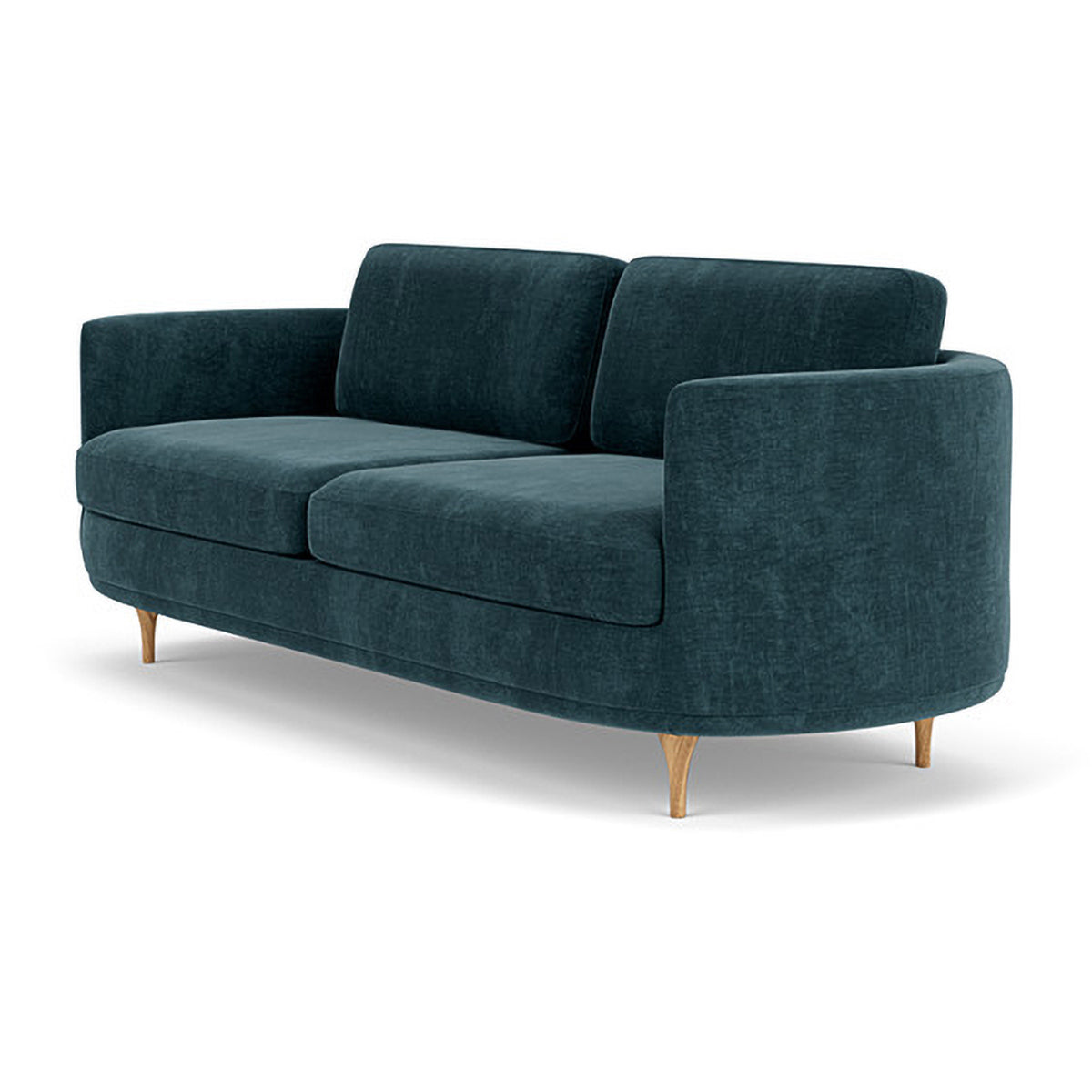 Elinor Fabric 3-Seater Sofa - Modern Comfortable Living Room Couch for Small Spaces, Apartments & Cozy Homes | Perfect for Lounging, Entertaining & Relaxing