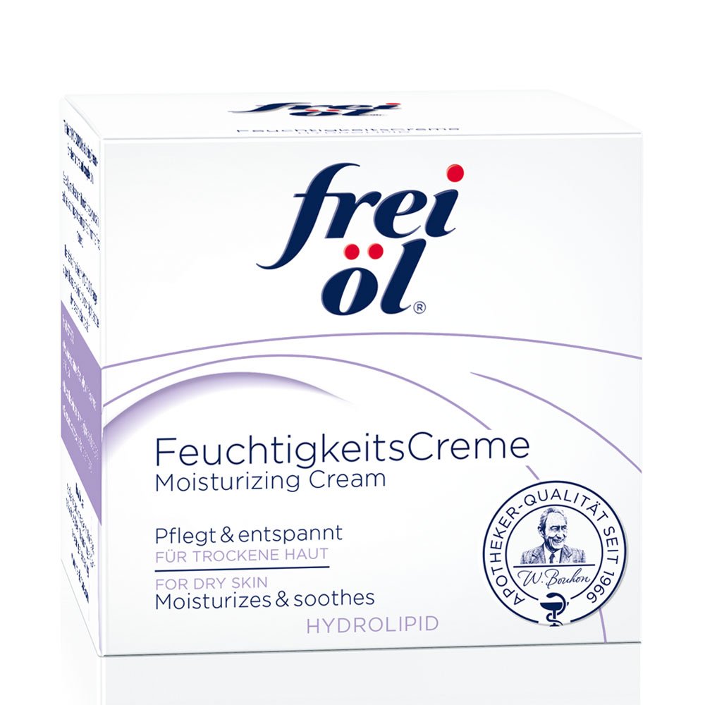 Frei Oil Moisturizing Cream 50ml - Hydrating Face & Body Lotion for Dry Skin - Perfect for Daily Skincare Routine & Nighttime Use