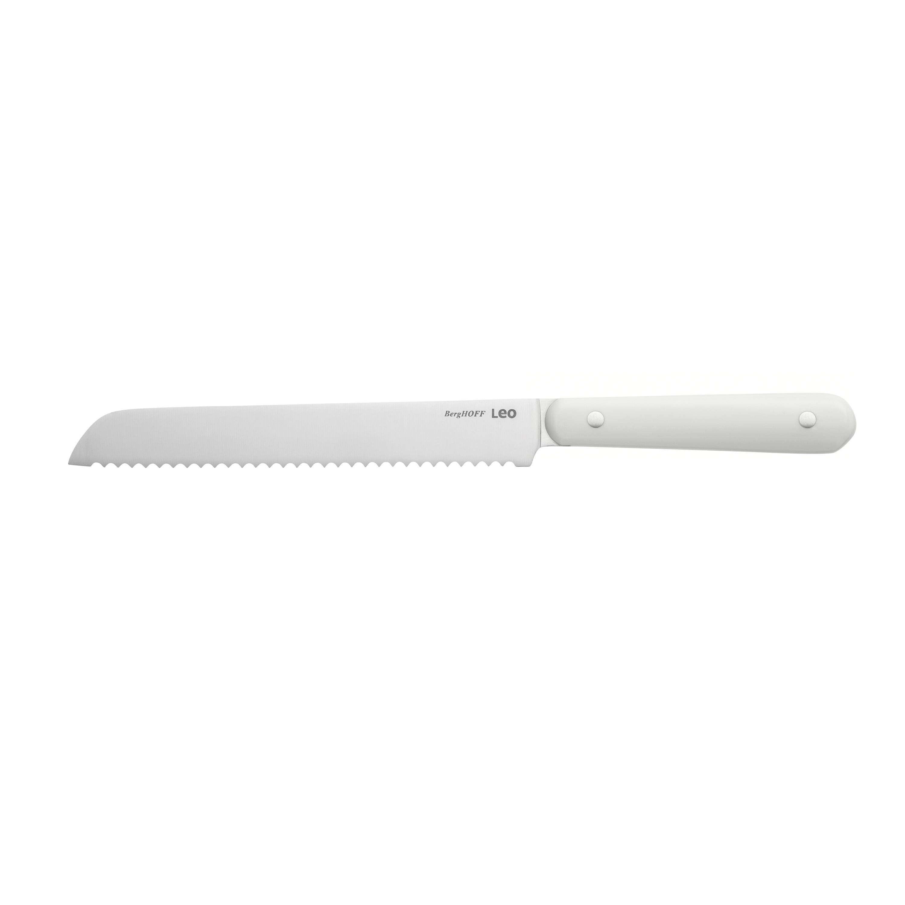 BergHOFF Leo Spirit 7-Piece Stainless Steel Knife Block Set - Premium Kitchen Knives for Slicing, Dicing & Chopping - Perfect for Home Chefs & Cooking Enthusiasts