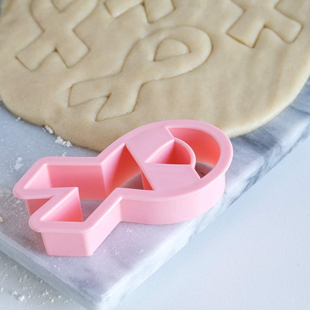 Fox Run Pink Ribbon Cookie Cutter - 2.5