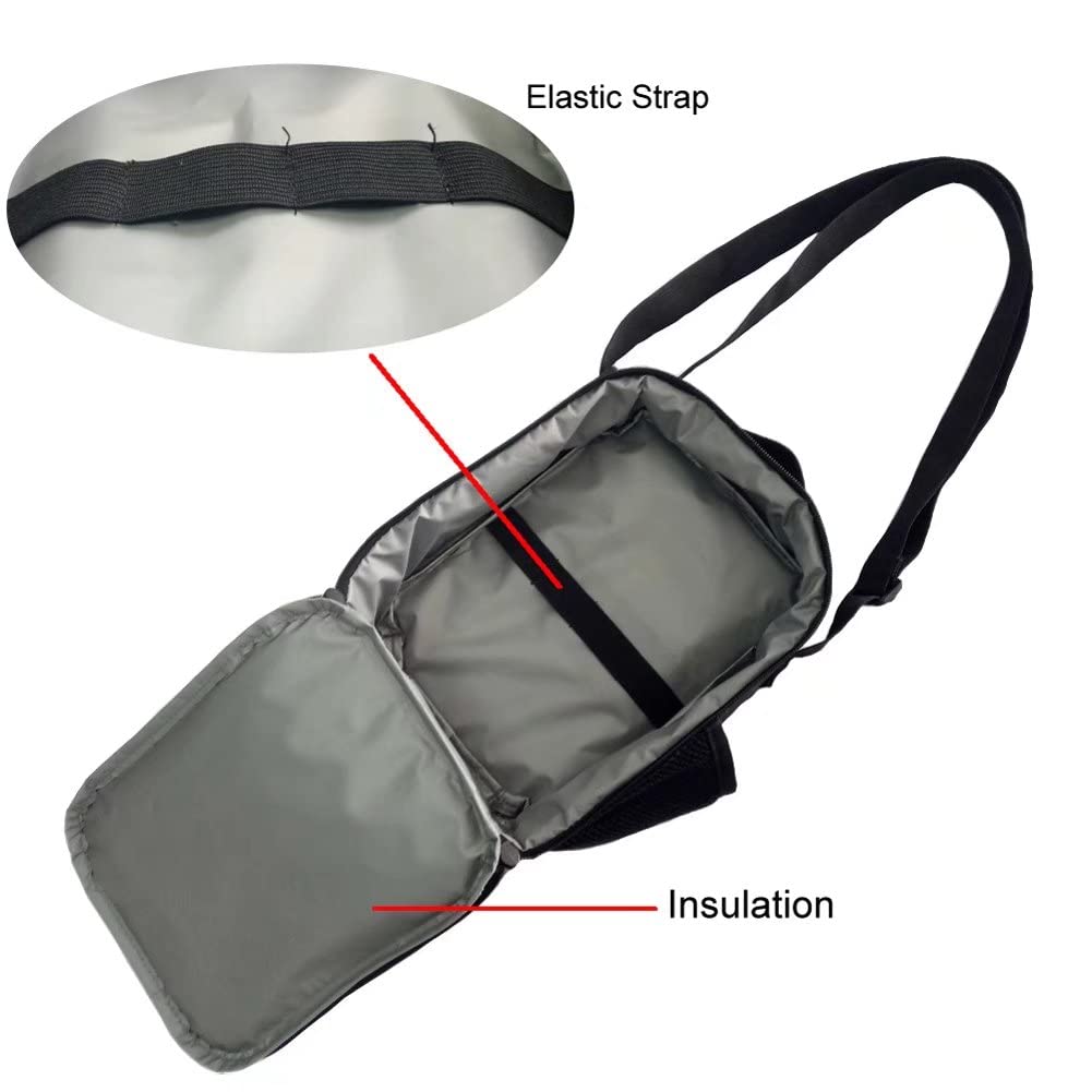 AFPANQZ Insulated Lunch Bag - Large Capacity Reusable Food Storage Tote with Adjustable Strap | Perfect for Work, School, Picnics & Outdoor Activities | Keeps Meals Fresh & Cool