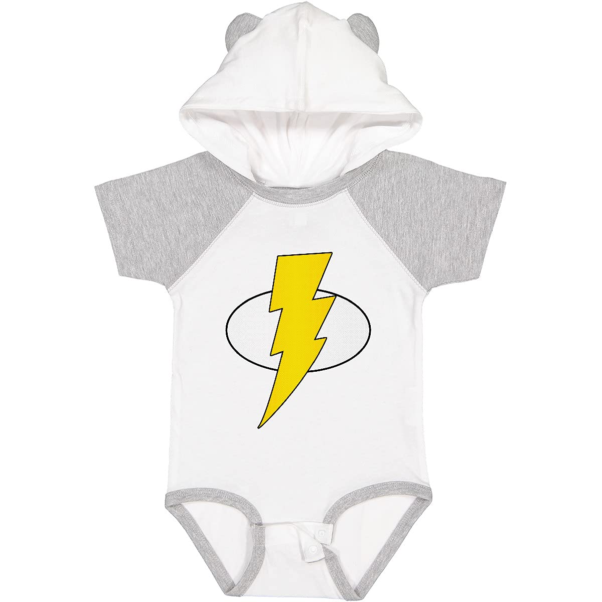 Inktastic Superhero Baby Lightning Bolt Bodysuit - Cute & Comfortable Infant Onesie for Boys & Girls - Perfect for Playdates, Photo Shoots & Superhero-Themed Birthday Parties