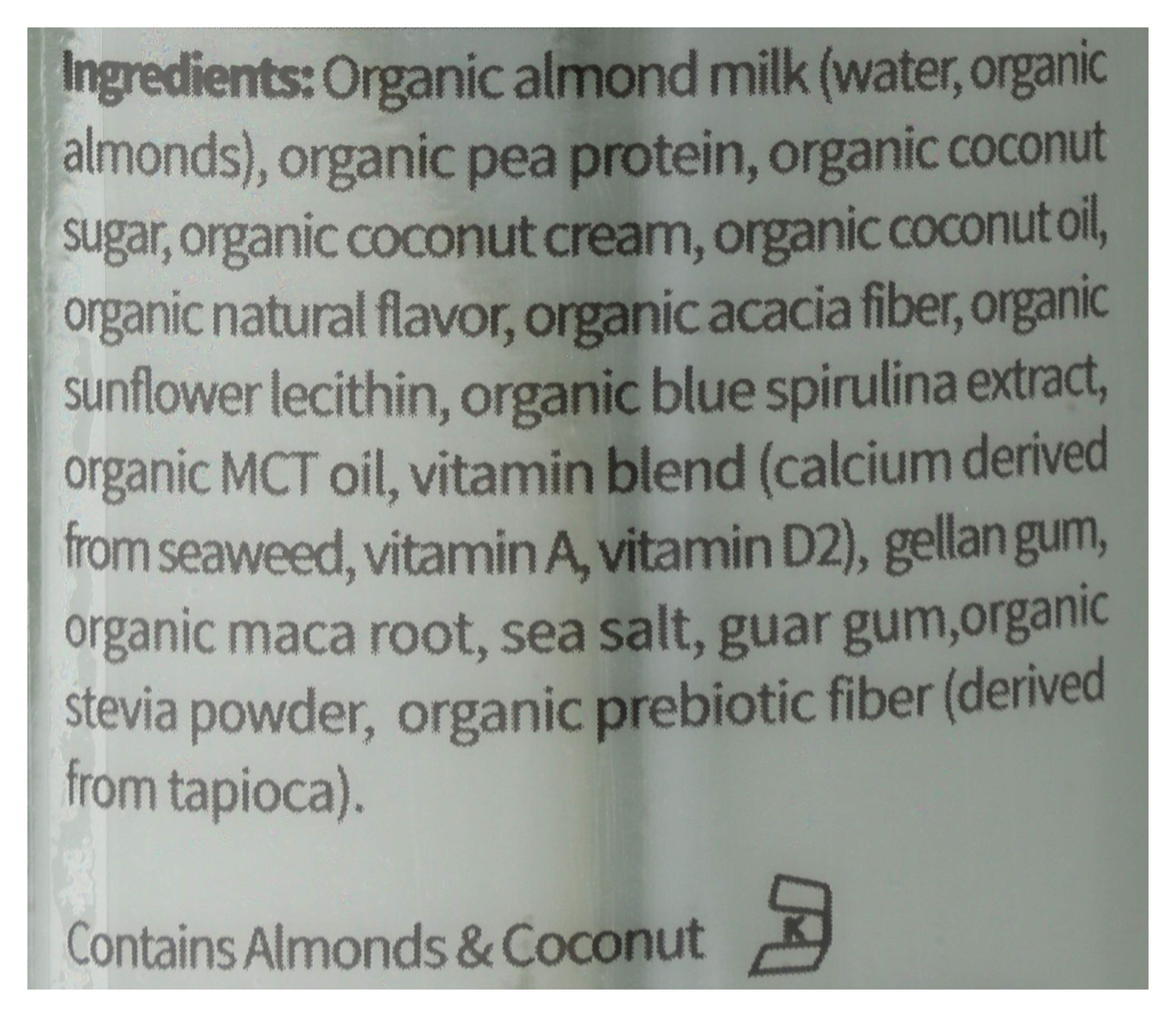 Remedy Organics Blue Essentials 12 Fl Oz - USDA Organic Plant Based Protein Shakes | Ready to Drink Vegan Protein Shake | Gluten Free, Dairy Free, Soy Free | Perfect for Post-Workout Recovery & Healthy Breakfast On-The-Go
