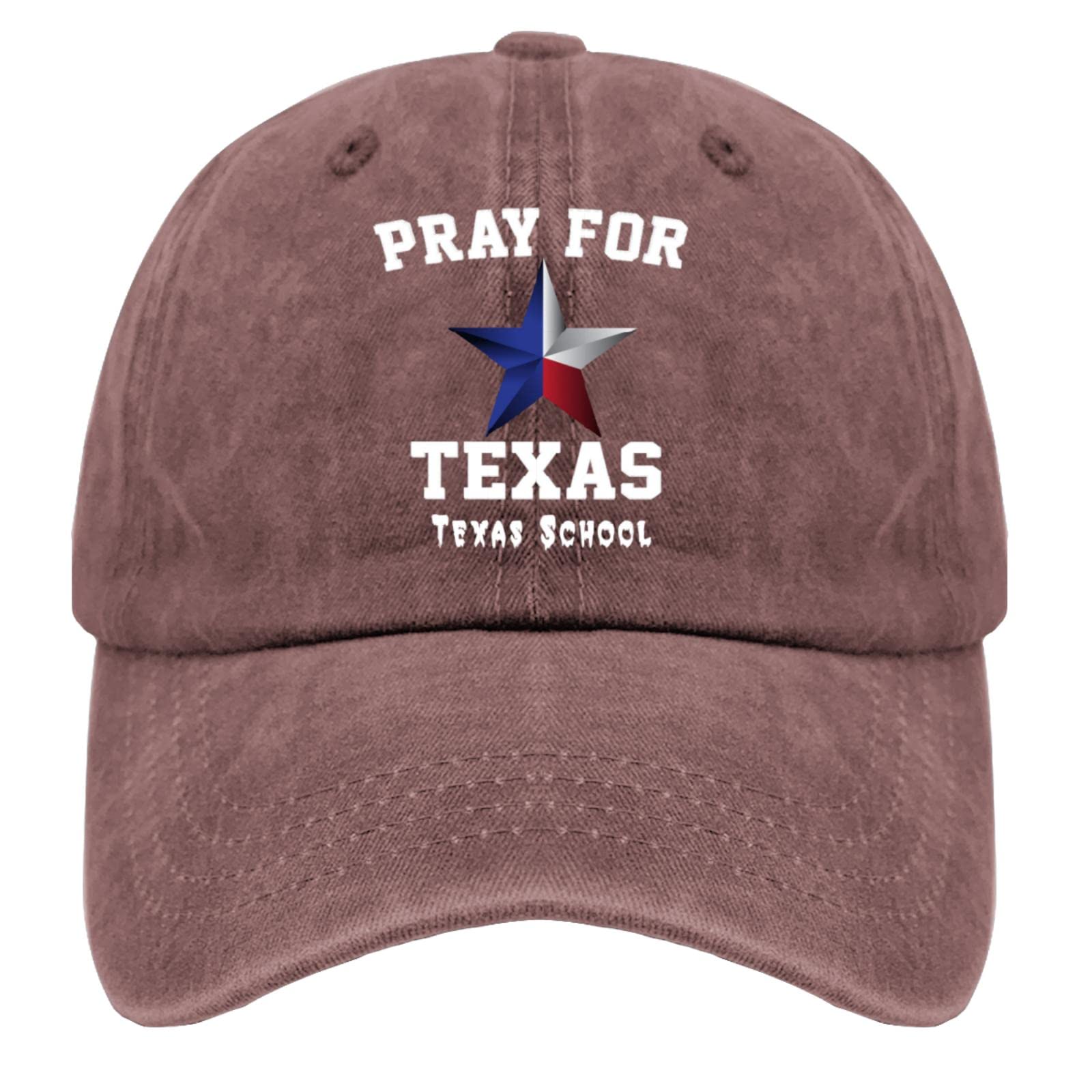 Texas School Baseball Cap for Men - Adjustable Pray for Texas Uvalde Hat | Casual Wear, Sports & Outdoor Activities