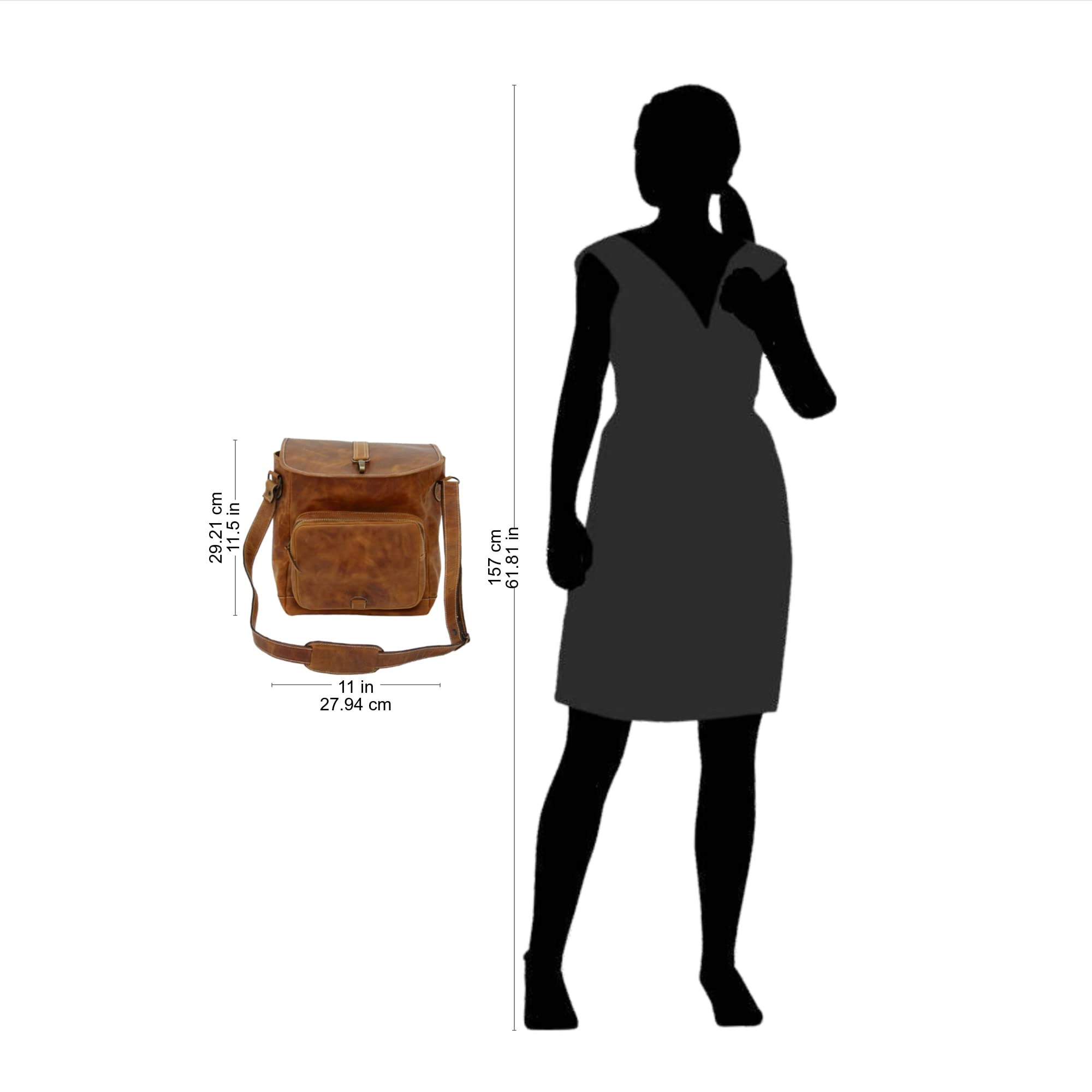 Handmade Leather Shoulder Bag - Artisan Crafted Mexican Brown Cognac Bag for Women | Perfect for Travel, Work & Everyday Use | NOVICA 'Crazy Summer' Collection