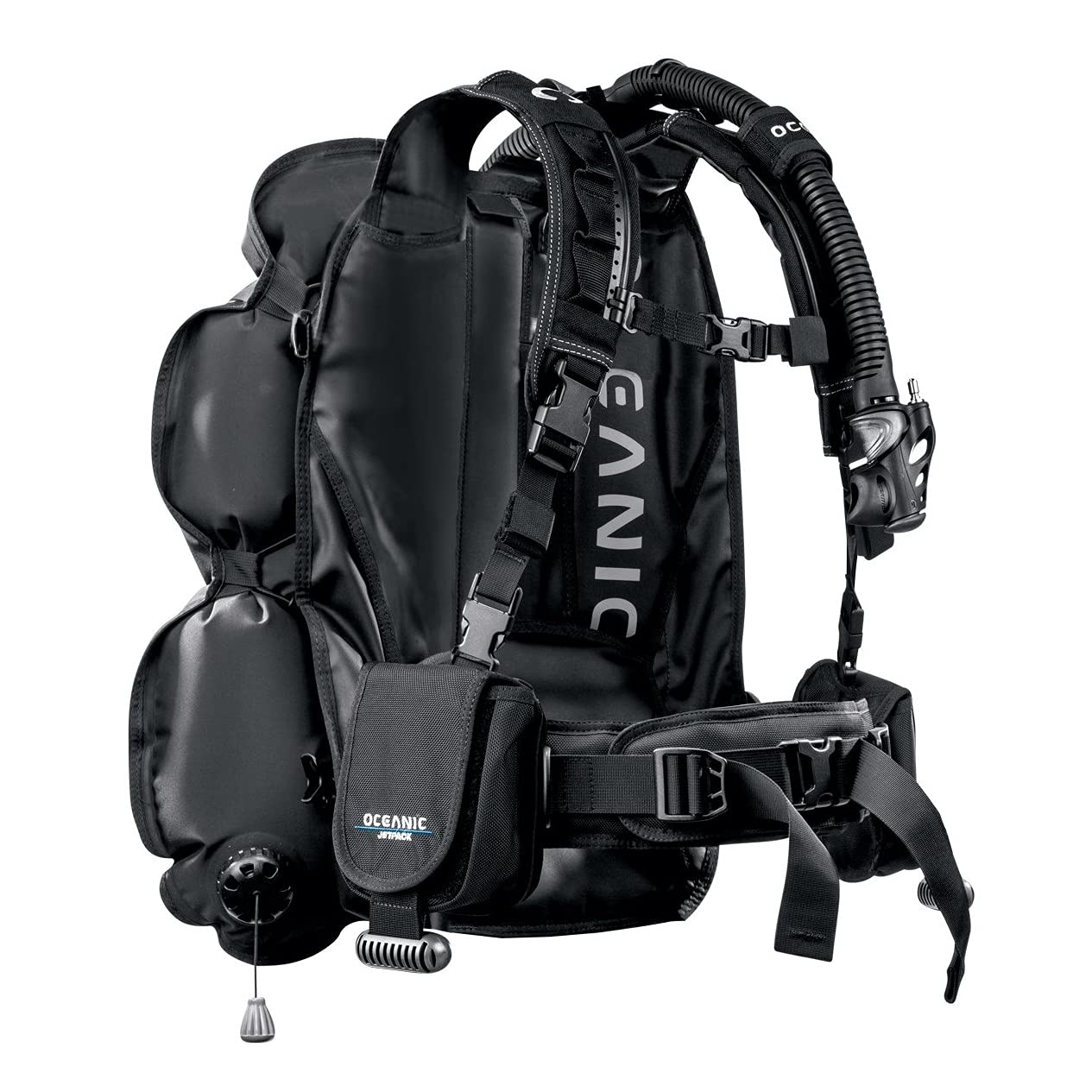 OCEANIC JETPACK Complete Scuba Diving System with BC/BCD & Dry Backpack - Perfect for Travel, Underwater Exploration & Professional Diving Adventures
