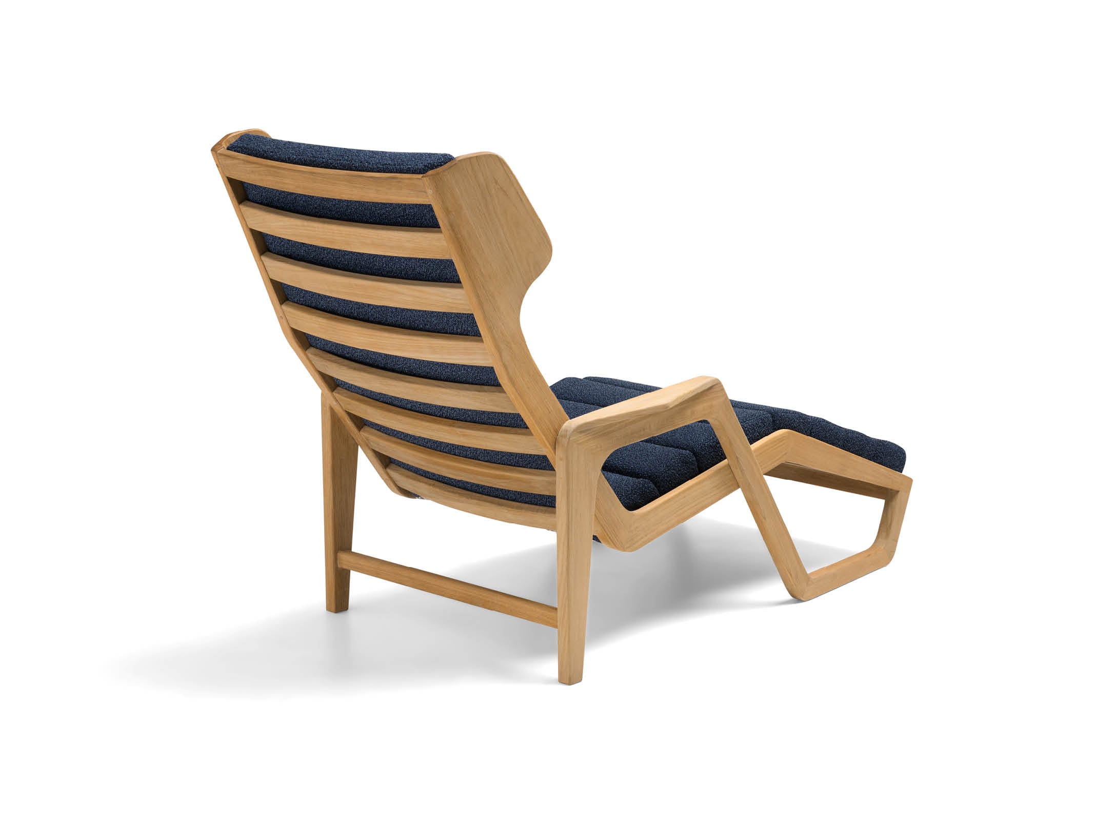 Premium Outdoor Lounge Chair with Adjustable Backrest - Waterproof & UV Resistant for Patio, Poolside, Garden Relaxation