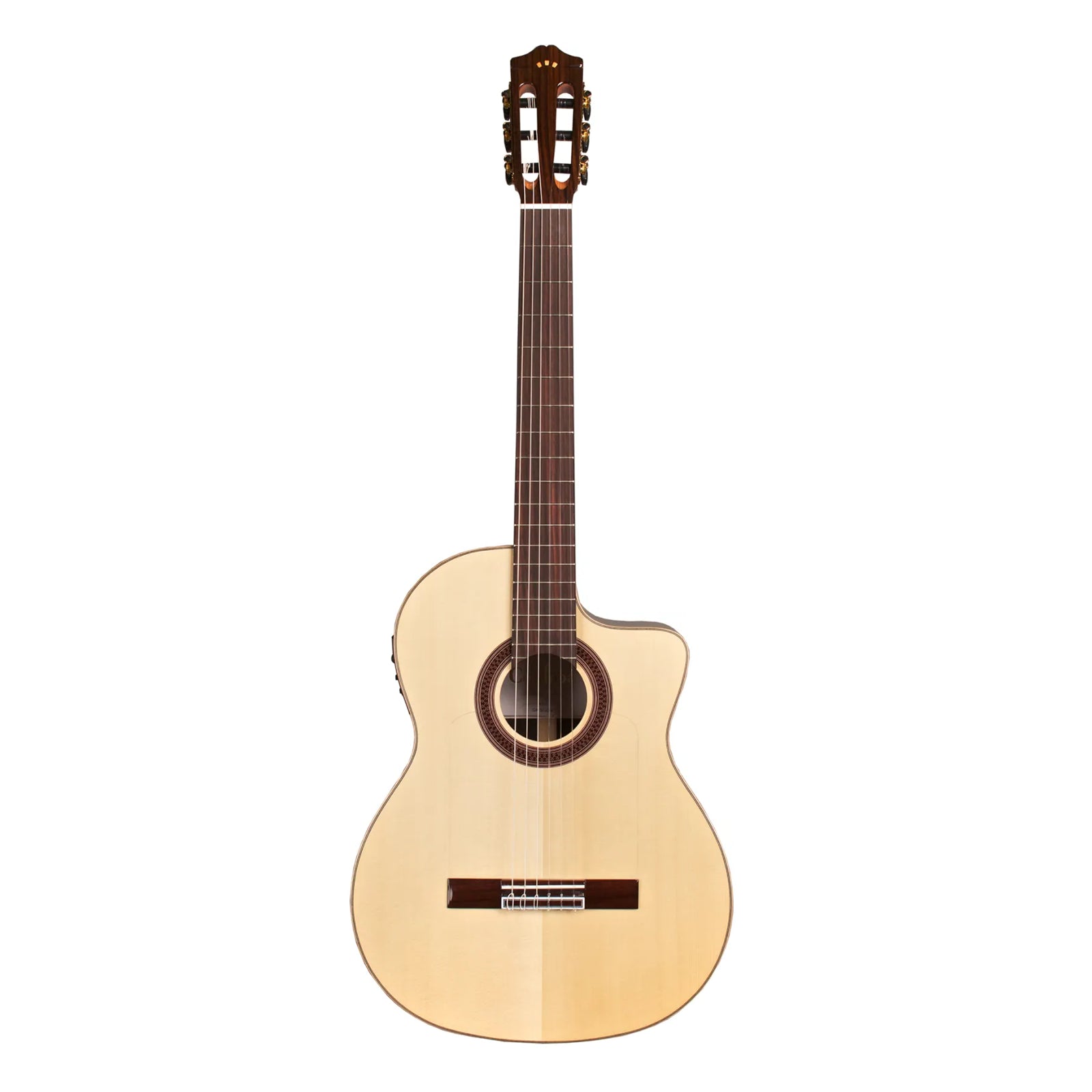 Córdoba GK Studio Limited Nylon String Acoustic Electric Guitar - Natural Finish | Classical Guitar for Flamenco, Jazz & Fingerstyle | Perfect for Performances & Home Practice