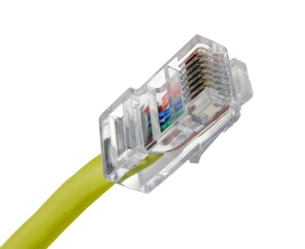 CAT5E Ethernet Patch Cable - 0.5ft Short Network Cable, RJ45 Connectors, Non-Booted Design for High-Speed Internet, Gaming, and Home/Office Networking