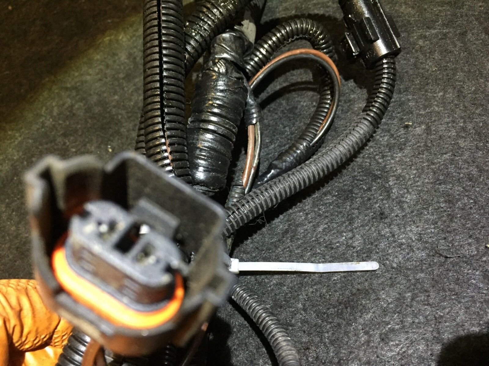 03 04 05 06 Porsche Cayenne Front Bumper PDC Sensor Wiring Harness OEM Replacement - Perfect for Parking Assistance System Repair & Upgrade
