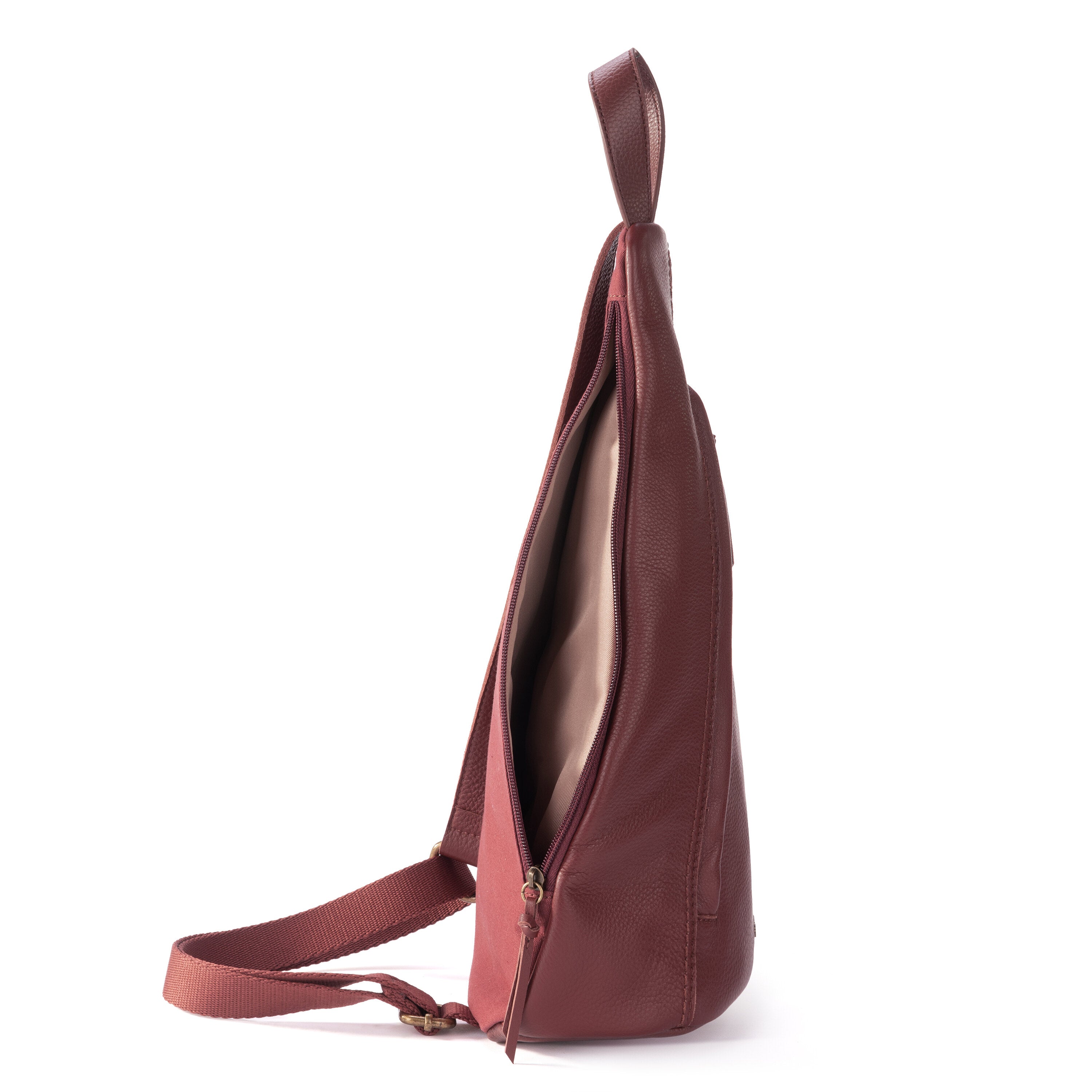 On The Go Sling Backpack - Lightweight Crossbody Travel Bag for Men & Women - Perfect for Hiking, Commuting & Everyday Use
