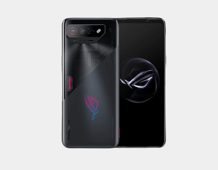 ASUS ROG Phone 7 AI2205 5G Gaming Smartphone - 512GB ROM 16GB RAM, Dual SIM GSM Unlocked (Black) - Ultimate Mobile Gaming Performance for Esports & Streaming