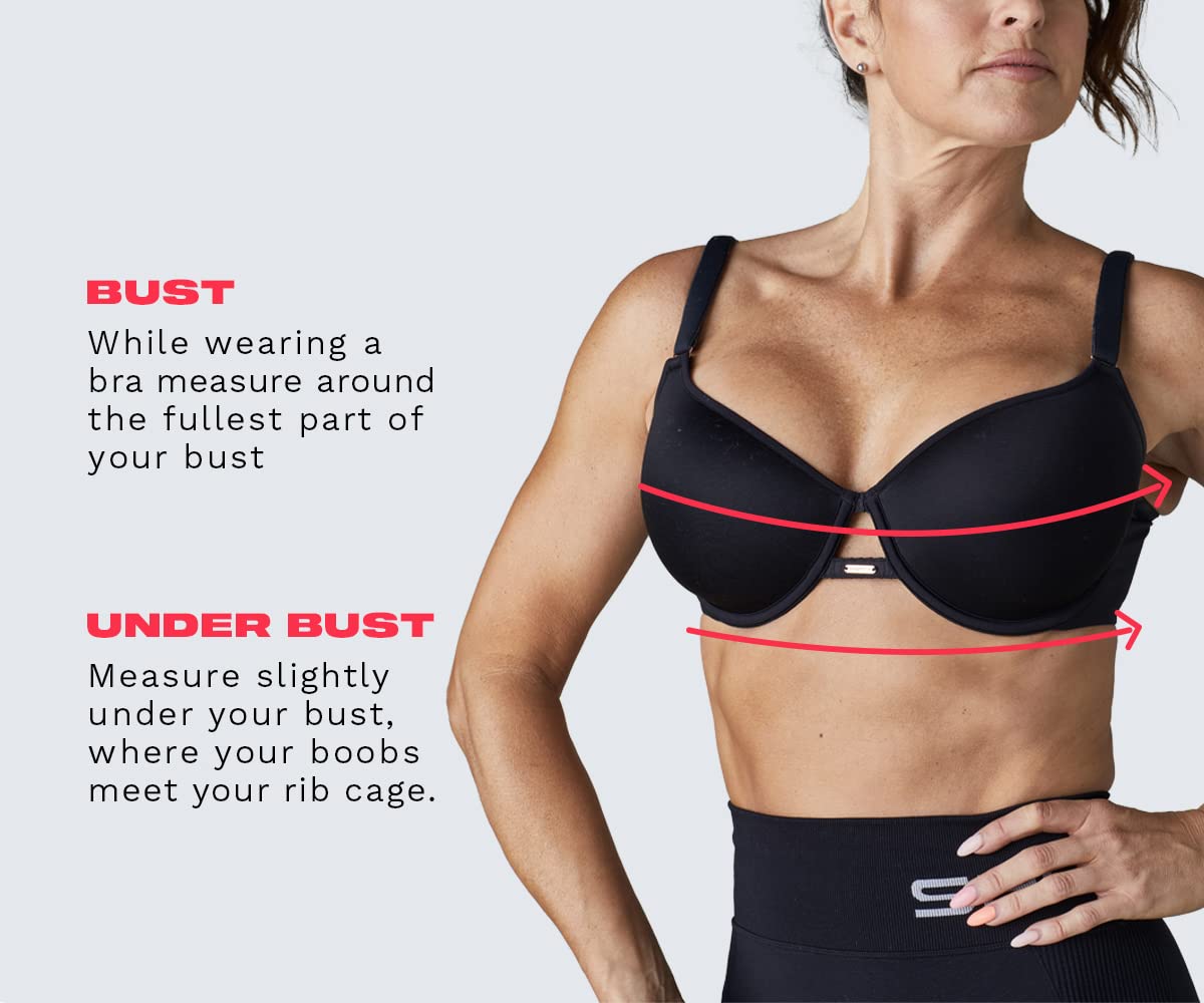 SHEFIT Flex Sports Bra for Women - Medium Impact Workout Bra with Adjustable Support for Running, Yoga & Gym - Comfortable & Breathable Activewear