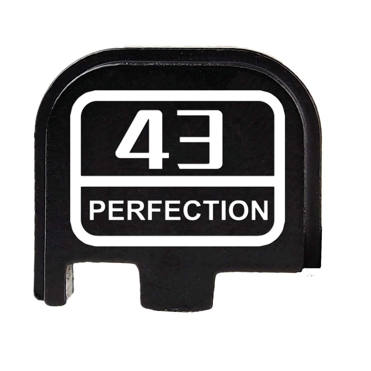 Custom Laser Engraved Rear Cover Slide Back Plate for Glock Pistols - Personalized Protection with Unique Designs for Shooting Range & Concealed Carry