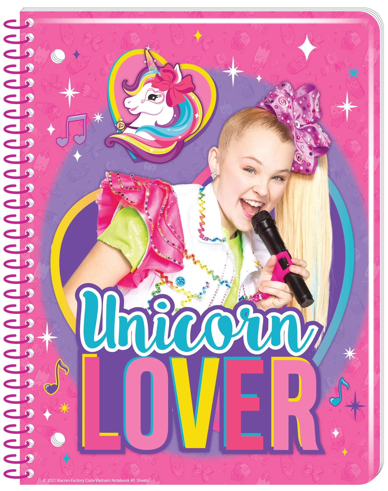 JoJo Siwa Kids School Supplies Set - 11 Pc. Back to School Kit with Pencil Case, Notebook, Folders & Pencils | Cute Stationery for Girls, Classroom Essentials, Homework Organization & Gift Ideas