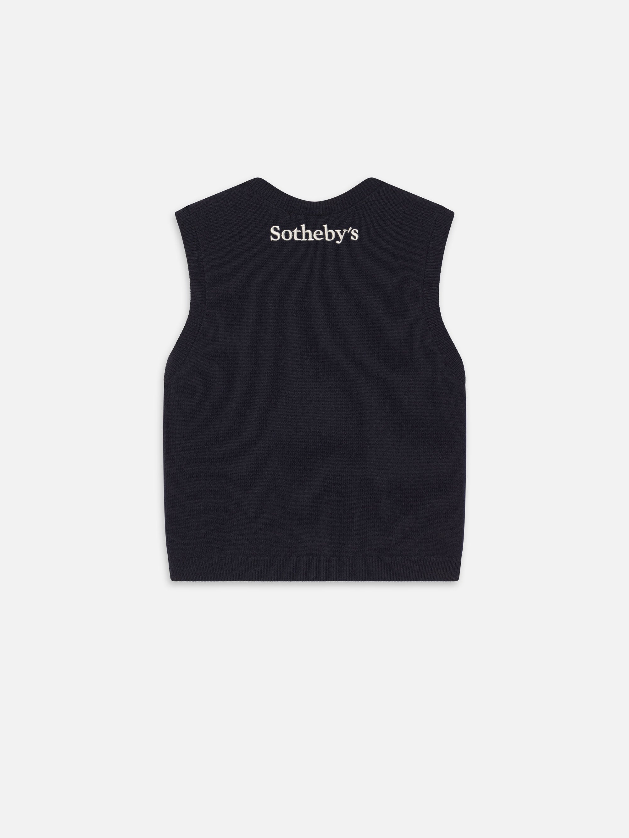 Sotheby's Women's Argyle Vest - Navy & Multi Color Knit Sweater Vest for Casual & Office Wear | Perfect for Layering in Fall & Winter