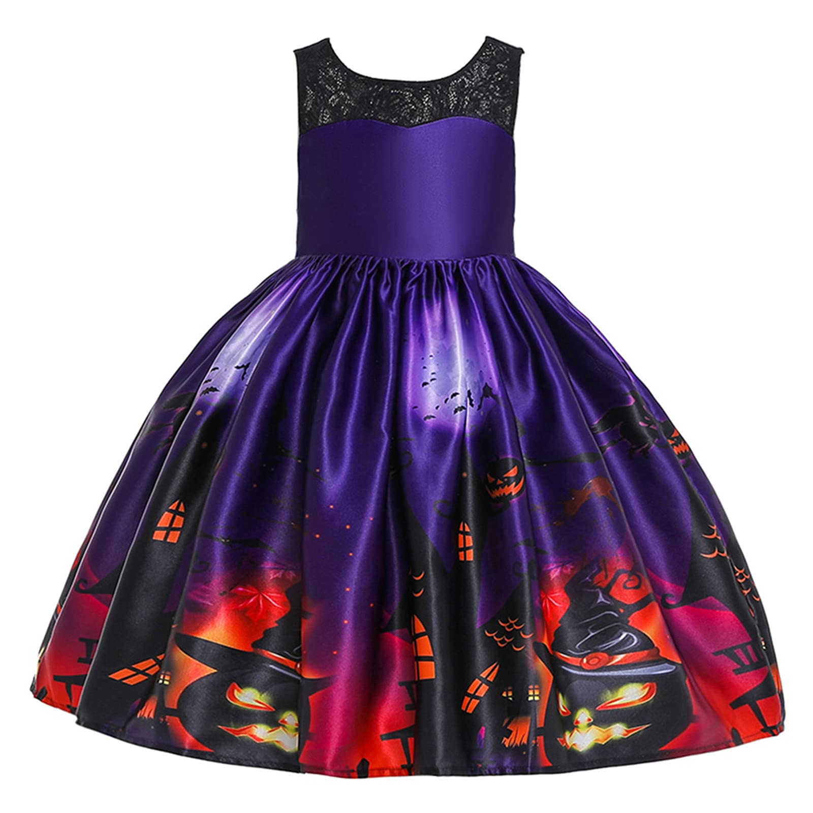 **Princess Pageant Dress for Girls – Elegant Halloween Dance Costume, Kids Party Gown, Pageant & Special Occasion Outfit – Perfect for Birthday Parties, Recitals, and Pageants**