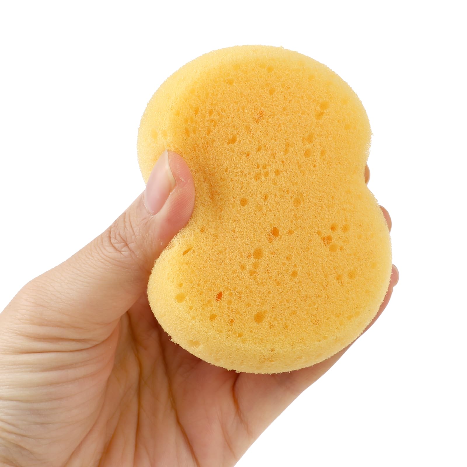 12PCS 3-Inch Round Pottery Sponges for Clay & Acrylic Painting - Artist-Grade Painting Sponges for Pottery Making, Ceramics & Canvas Art - Perfect for Sculpting, Glazing & Texture Creation