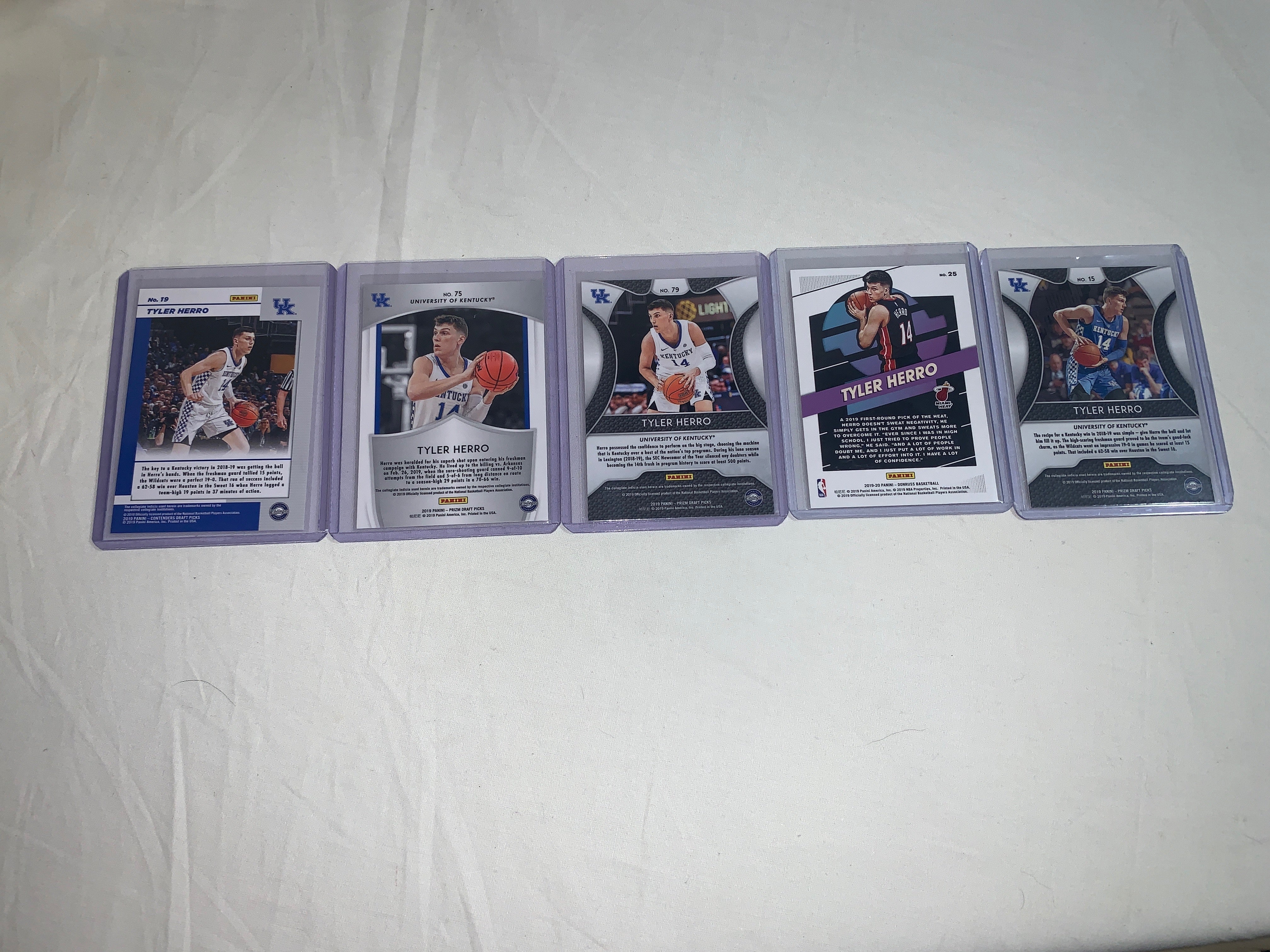 2019 Tyler Herro Rookie Card Collection - NBA Basketball Trading Cards for Collectors & Fans - Perfect for Memorabilia Displays, Sports Investments & Fan Gifts