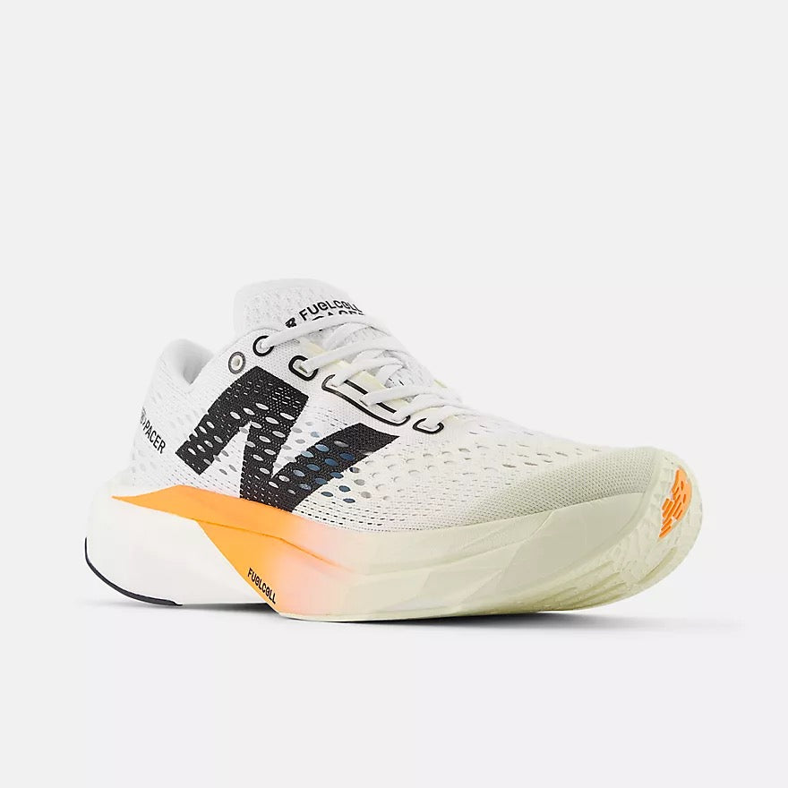 Women's New Balance FuelCell SuperComp Pacer v2 Running Shoes - Hot Mango/Angora/White | Lightweight Cushioned for Marathon Training & Road Racing | Perfect for Women Athletes & Fitness Enthusiasts