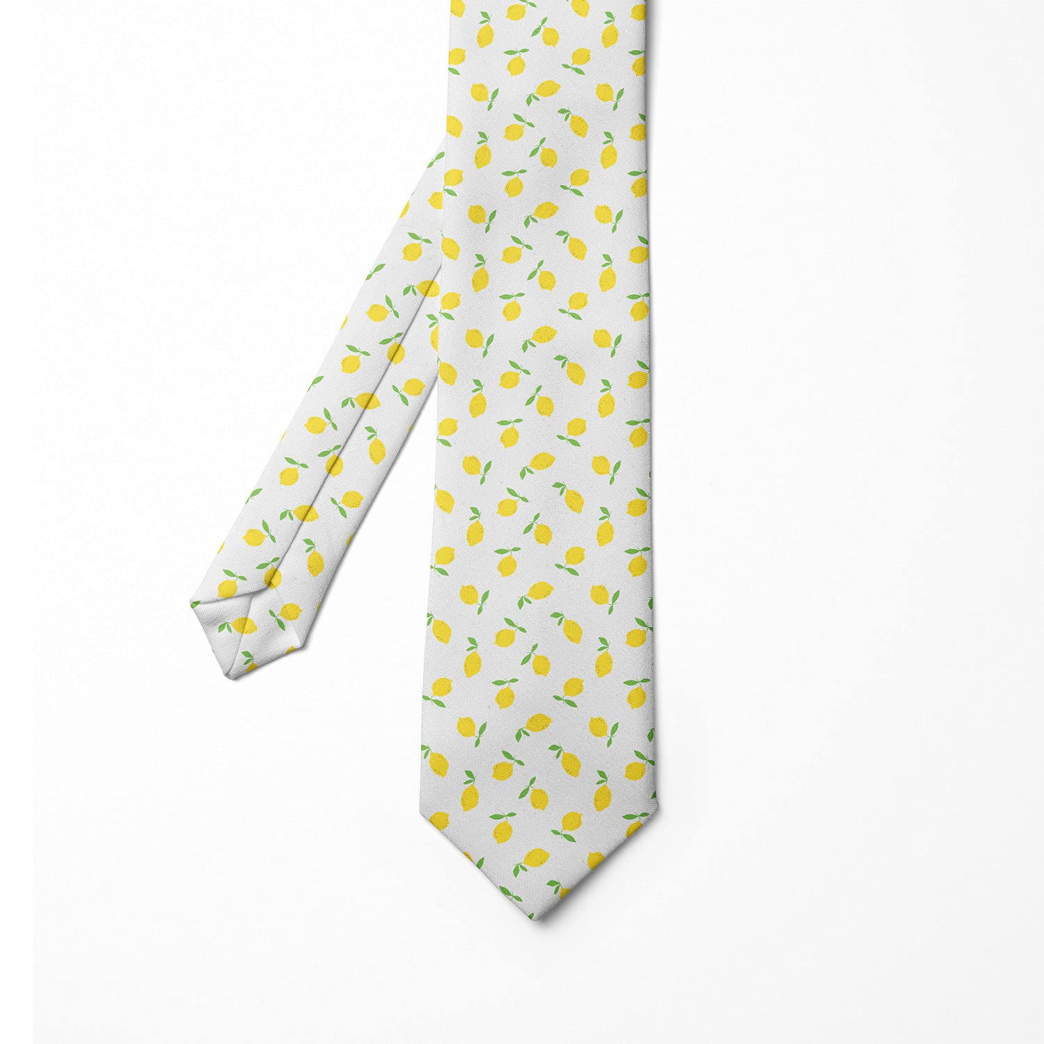 Ambesonne Summer Citrus Fruit Necktie - 3.7