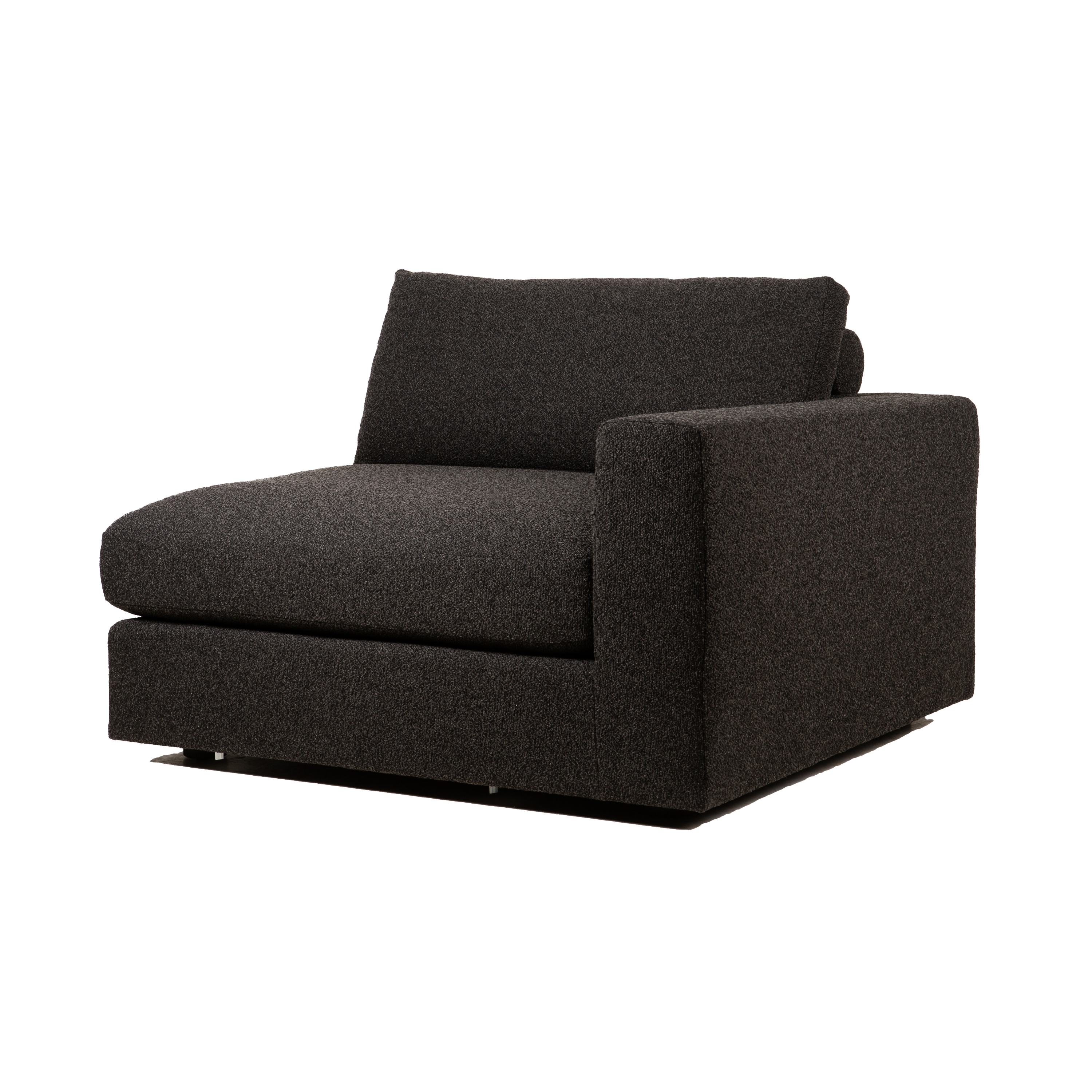 Modular Sectional Sofa - Modern L-Shaped Couch with Reversible Chaise, Soft Fabric Upholstery for Living Room, Family Room, or Home Theater Comfort