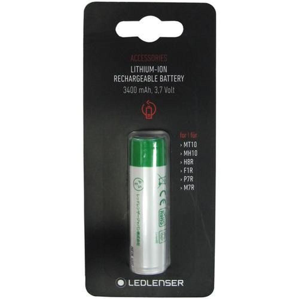 Ledlenser 18650 Rechargeable Battery 3400mAh 3.7V - High Performance Lithium-Ion Battery for Flashlights, Headlamps & Outdoor Gear