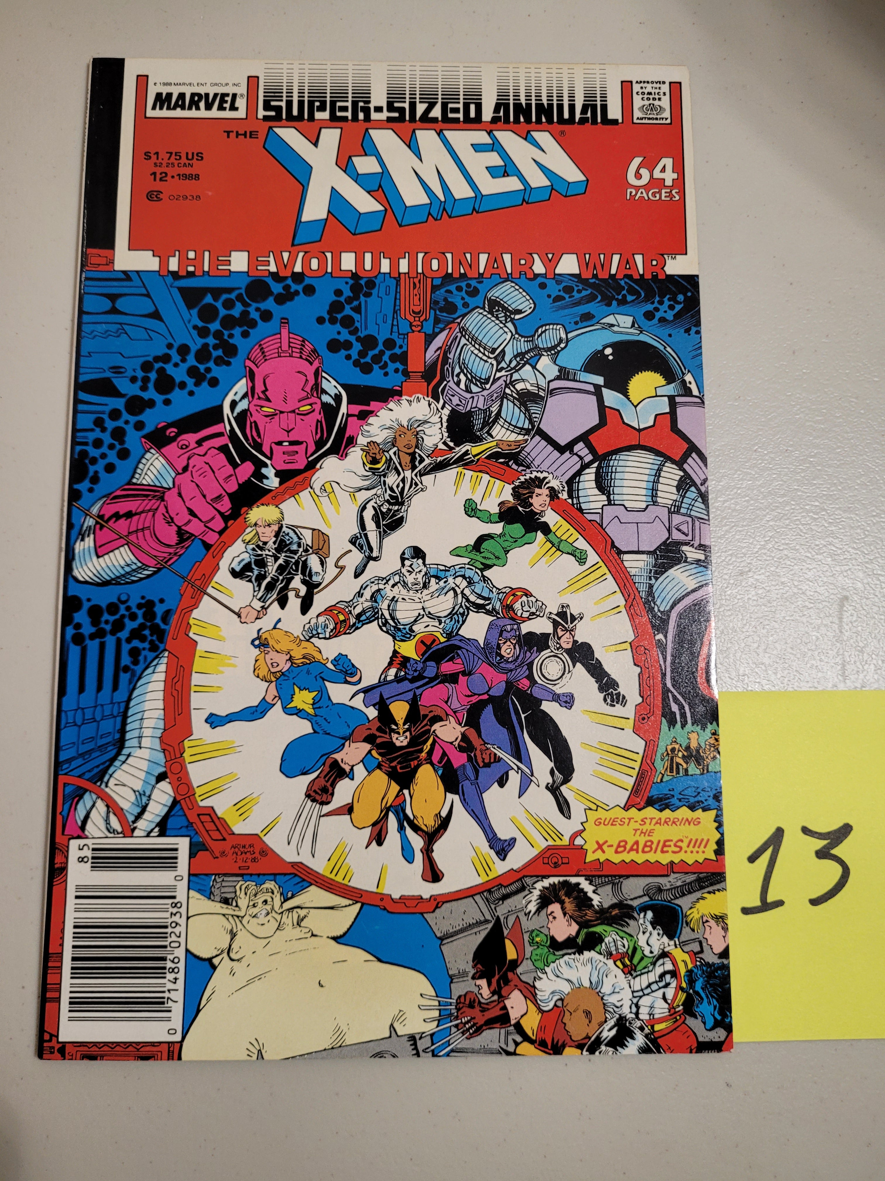 Marvel Comics X-Men Annual #12 (1988) - High Evolutionary & X Babies | Rare Collectible Comic Book for Marvel Fans & Collectors | Perfect for Display, Gifts & Comic Book Collections