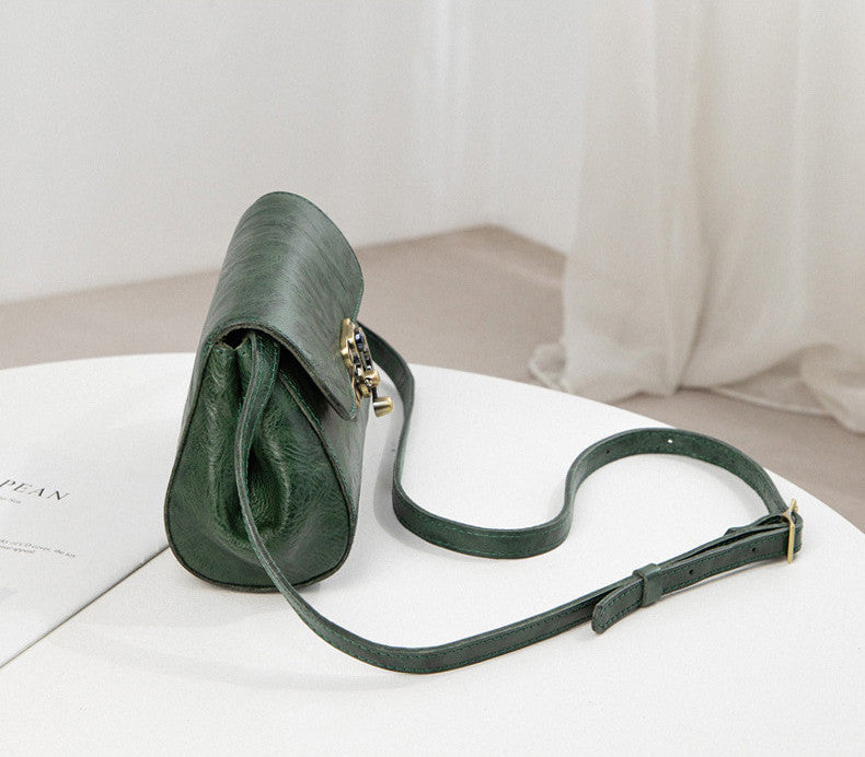 Authentic Italian Leather Crossbody Bag for Women - Stylish & Durable Handbag for Travel, Work & Everyday Use