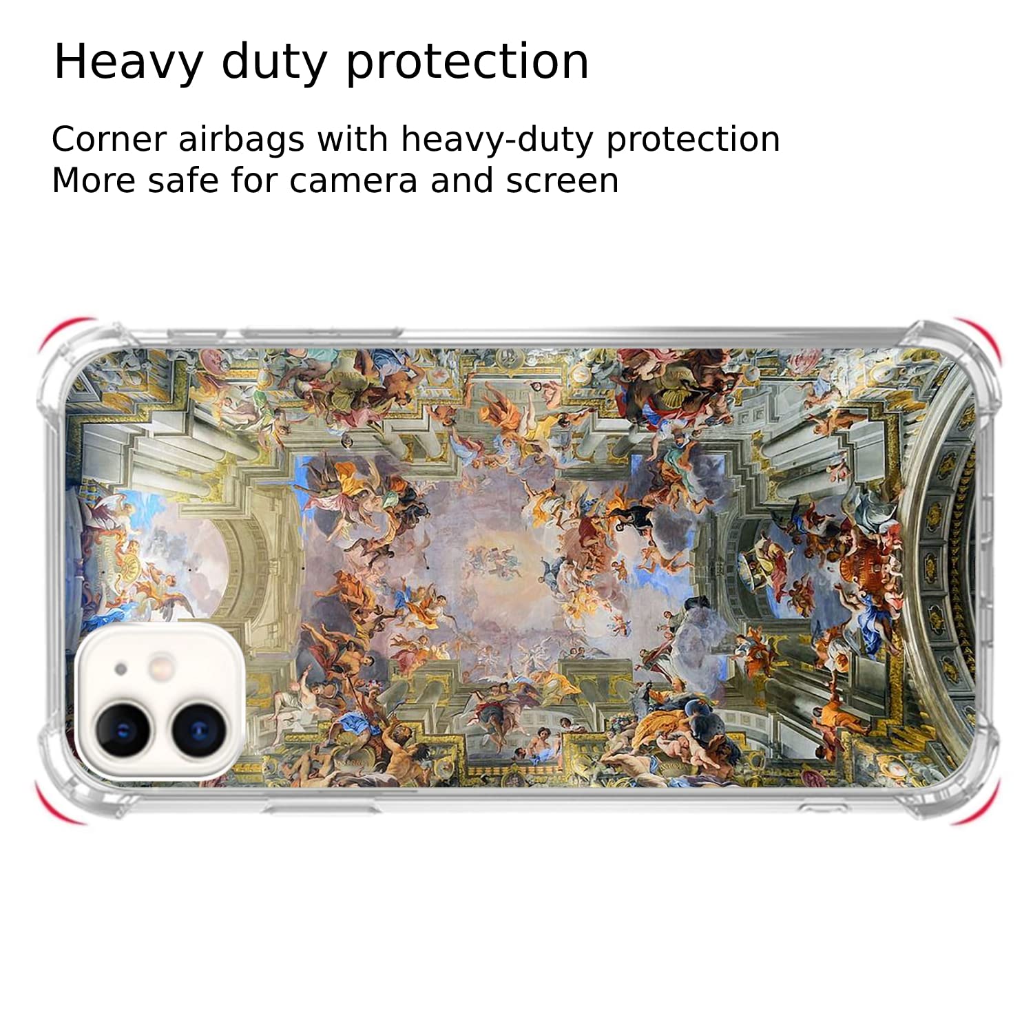 Vintage Renaissance Art Phone Case for iPhone 11 - Aesthetic TPU Bumper Cover with Trendy Design | Perfect Gift for Art Lovers & Renaissance Enthusiasts