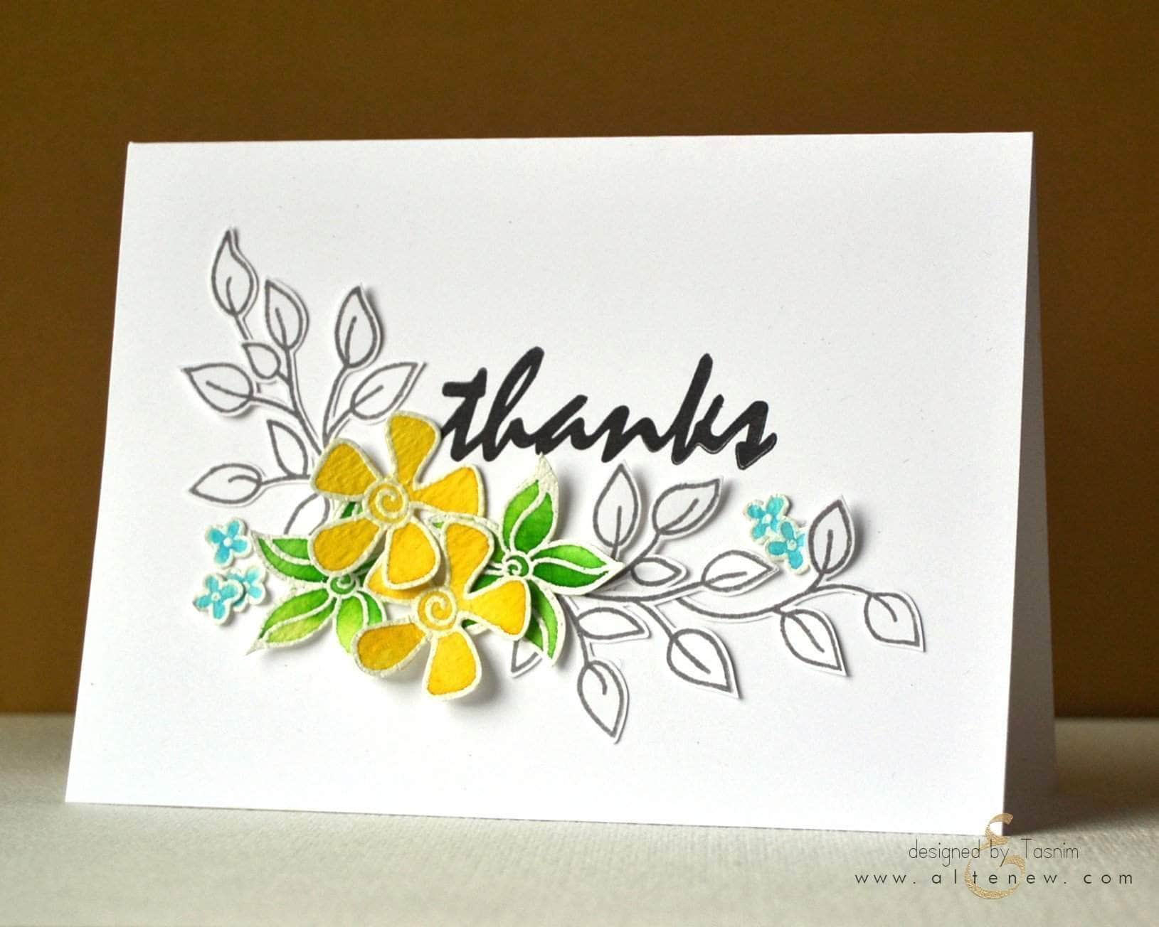 Many Thanks Stamp Set for Card Making, Scrapbooking & DIY Crafts - Express Gratitude with Handmade Greeting Cards & Invitations