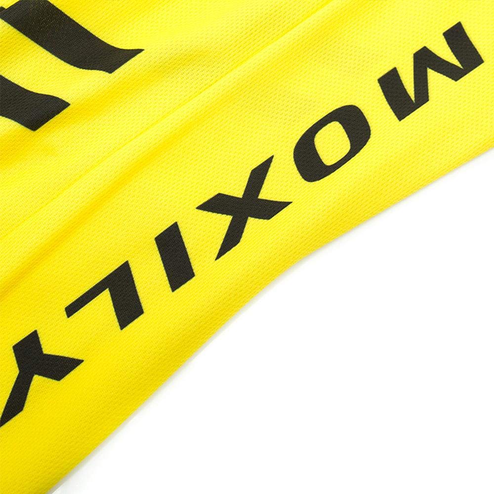 MOXILYN Men's Cycling Jersey & Bib Shorts Set - 20D Gel Padded MTB Bike Clothing for Mountain Biking & Road Cycling - Breathable Short Sleeve Performance Outfit for Training & Racing