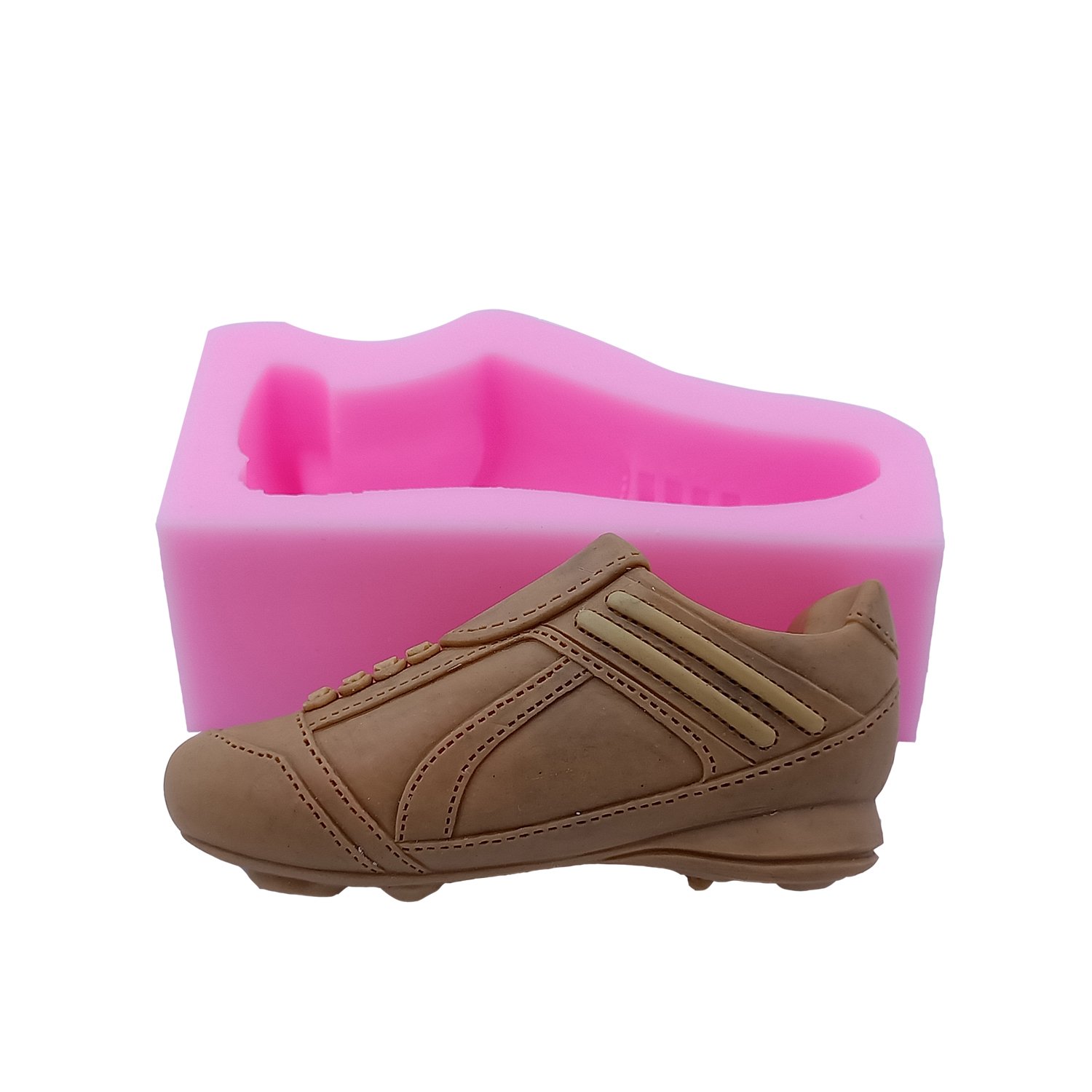 Monqui Silicone Soccer Shoe Molds for Soap, Candles & DIY Crafts – Perfect for Handmade Gifts, Party Favors & Home Decor