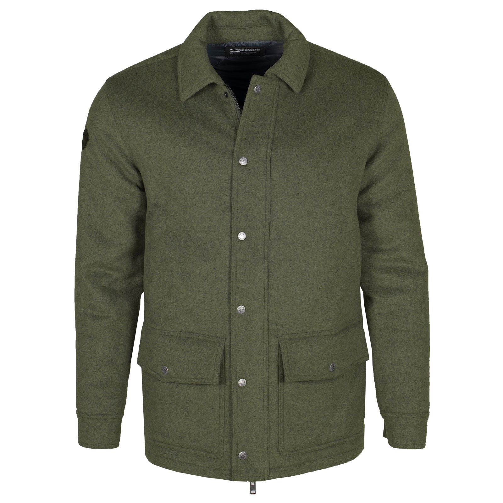 Dover Wool Jacket for Men & Women - Warm Winter Coat with Classic Style - Perfect for Outdoor Activities, Work & Casual Wear